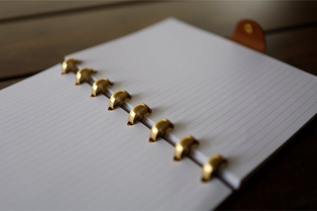 Discs for Disc-bound Notebooks (Solid Brass)