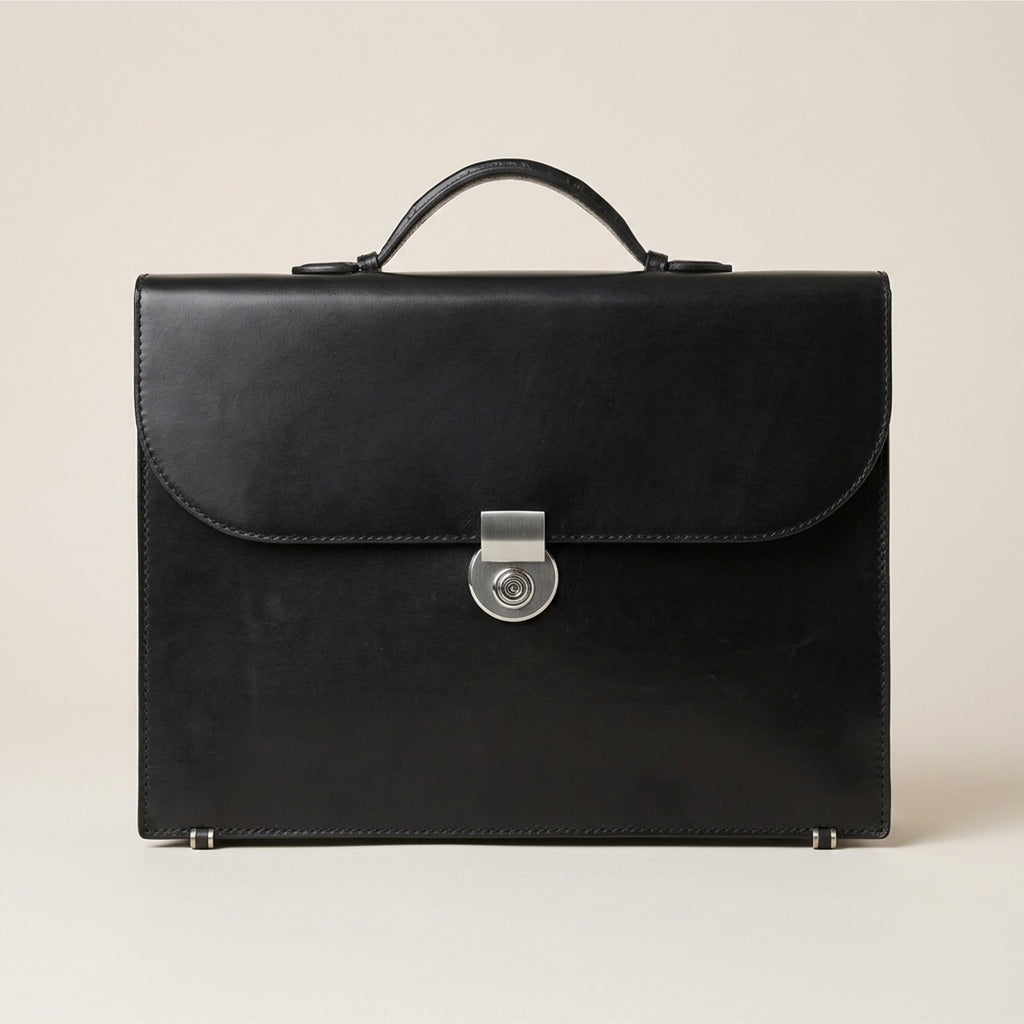 The Legacy: Bespoke Bridle Leather Briefcase
