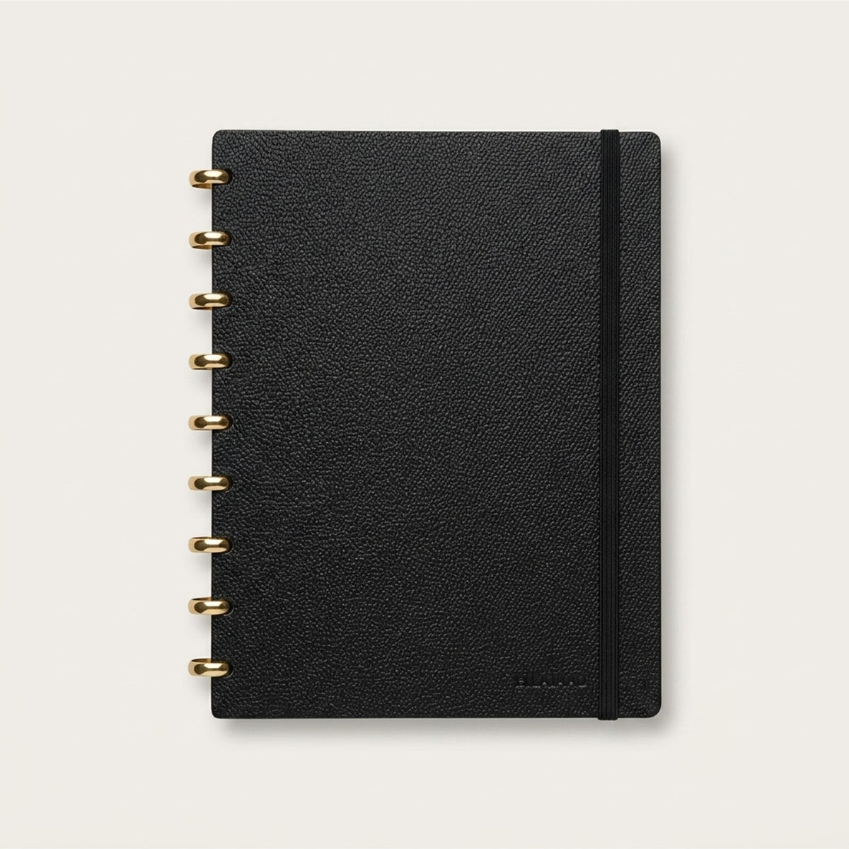 Discbound Planner in German Noblessa Leather personalization preview