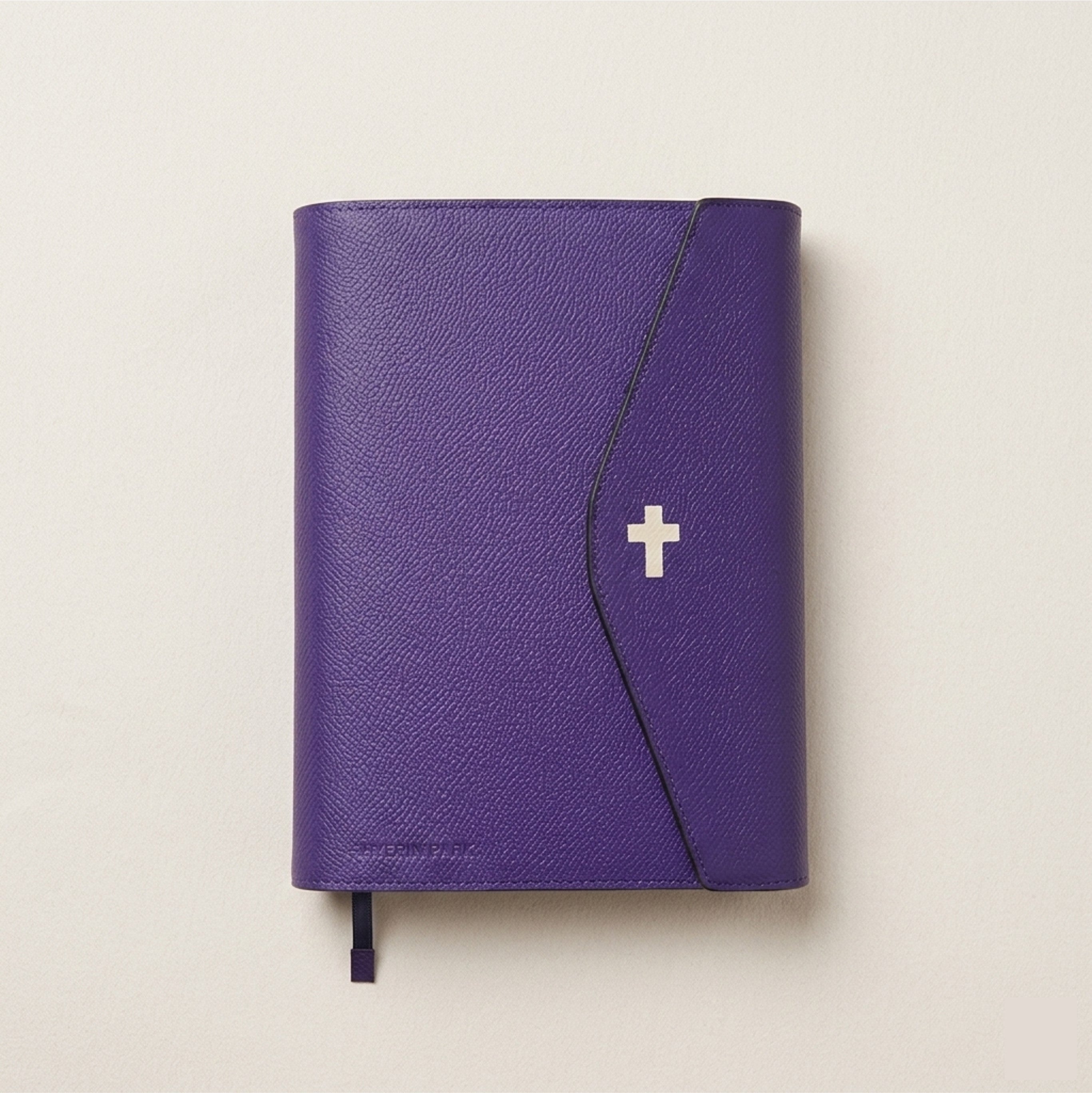 Magnetic Leather Bible Cover - German Noblessa Leather