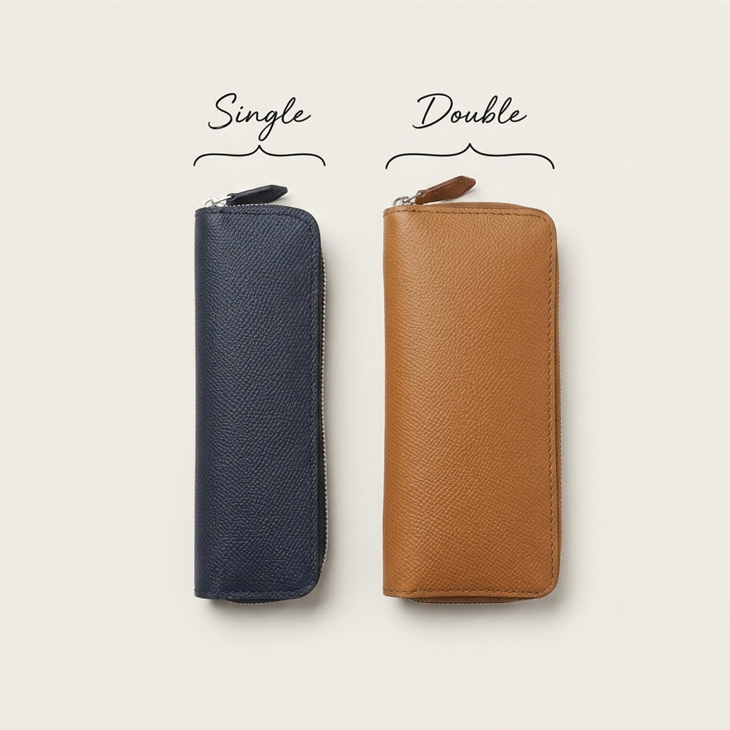 Perlinger Noblessa Leather Single Pen Case