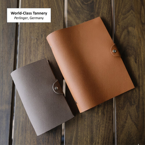 A5 Journal in  German Togo Leather