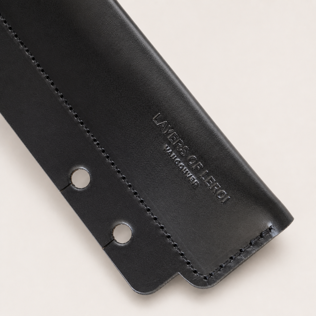 Ring Journal Pen Sleeve | Italian Vacchetta Leather Add-On