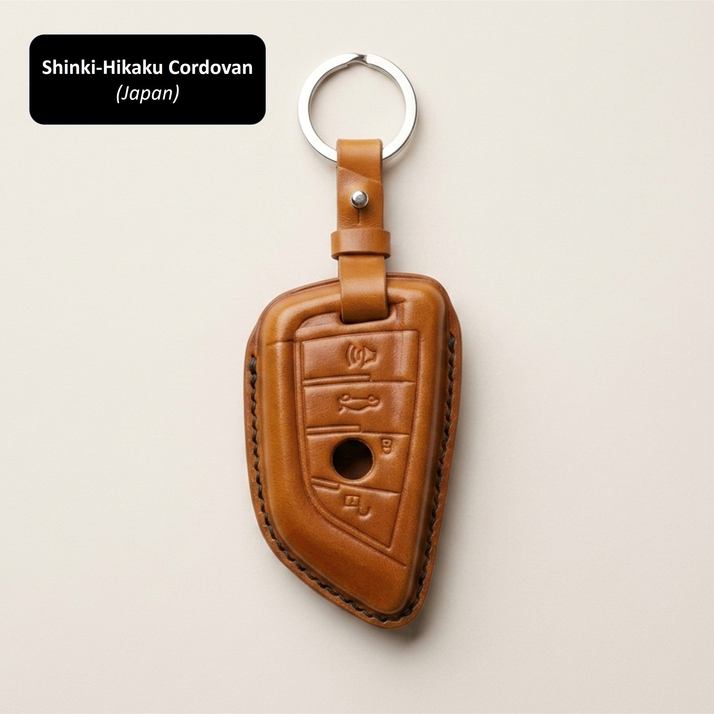 BMW Key Fob Case | Shinki Shell Cordovan