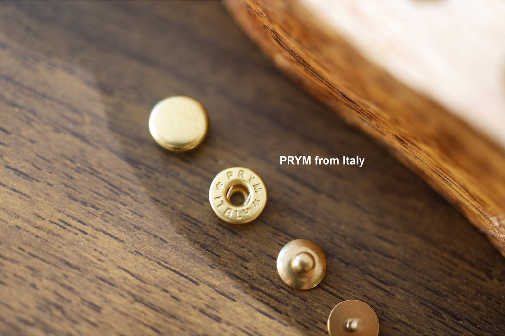 PRYM Snap Buttons (Gold/Silver/Brass)