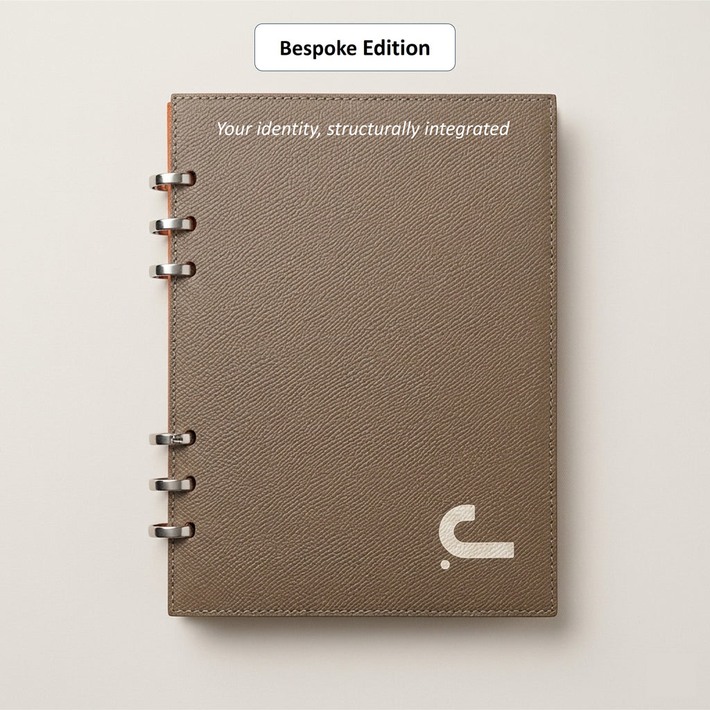 「Signature」Edition Smart Ring Binder in German Noblessa Leather