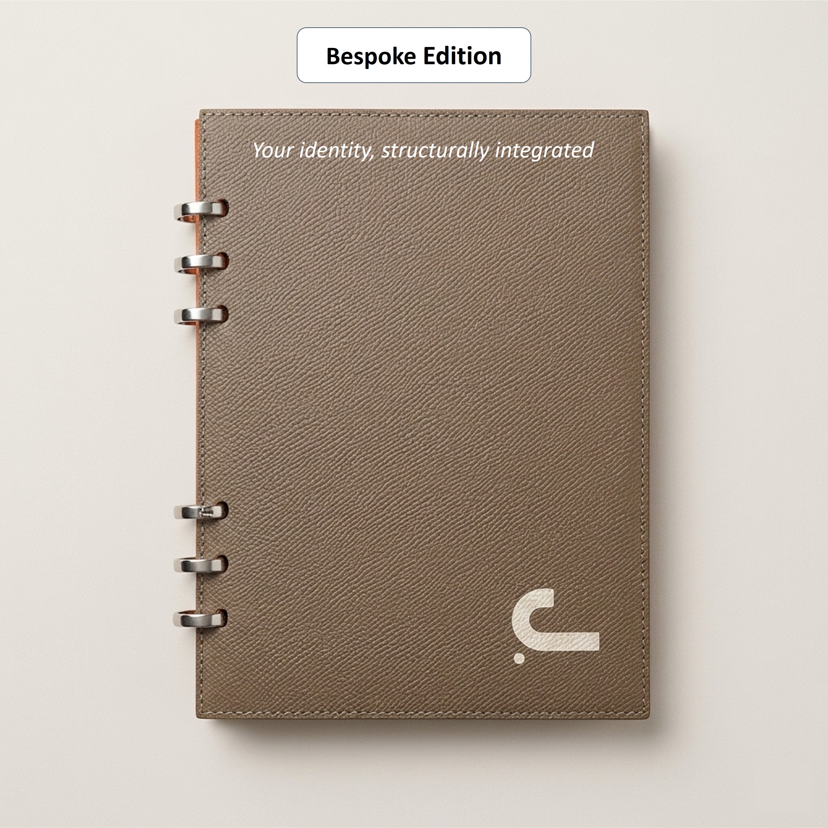 「Signature」Edition Smart Ring Binder in German Noblessa Leather