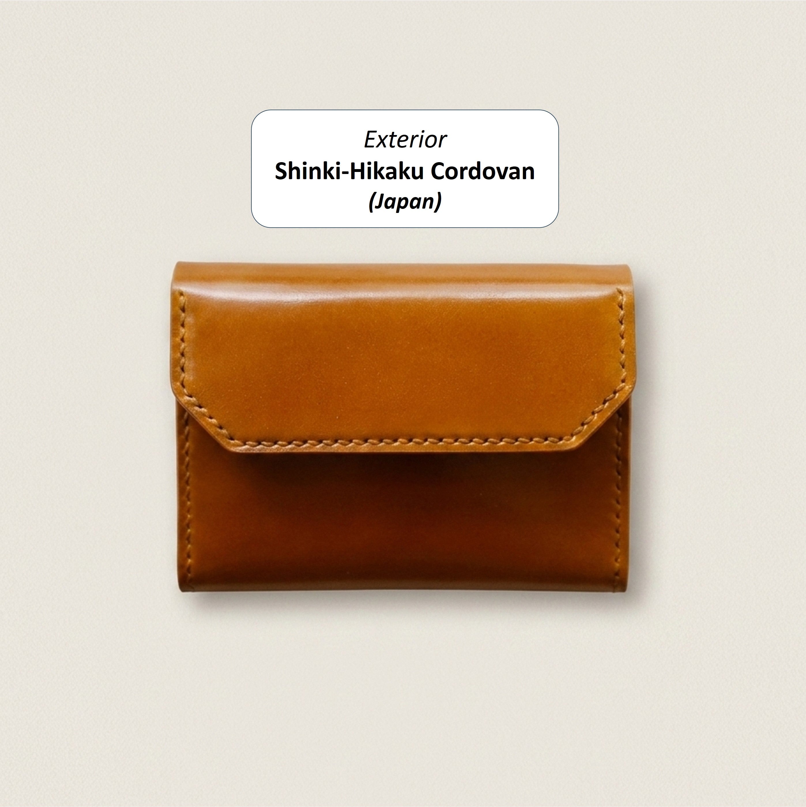 Morgan Wallet : Shell Cordovan Edition