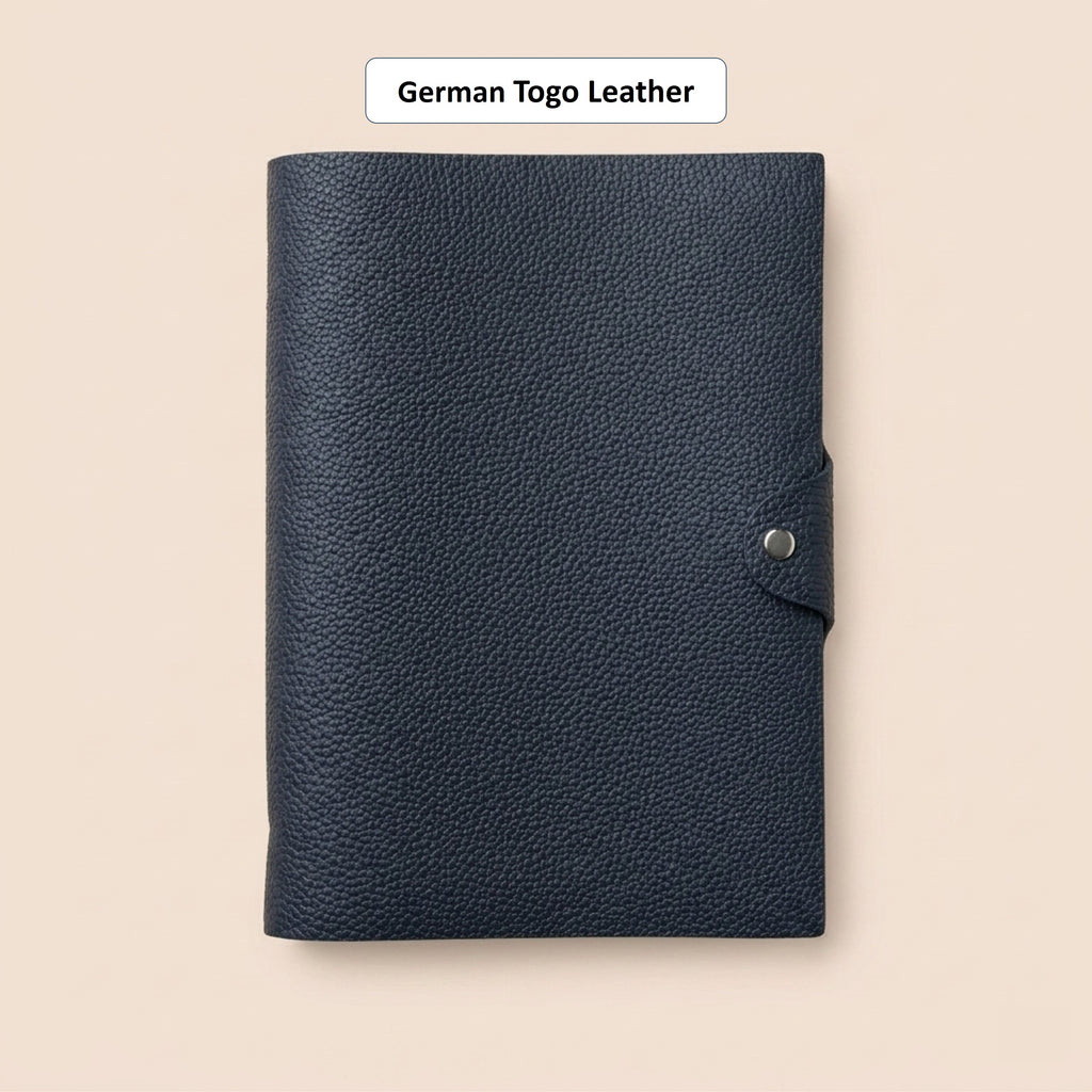 A5 Journal in  German Togo Leather