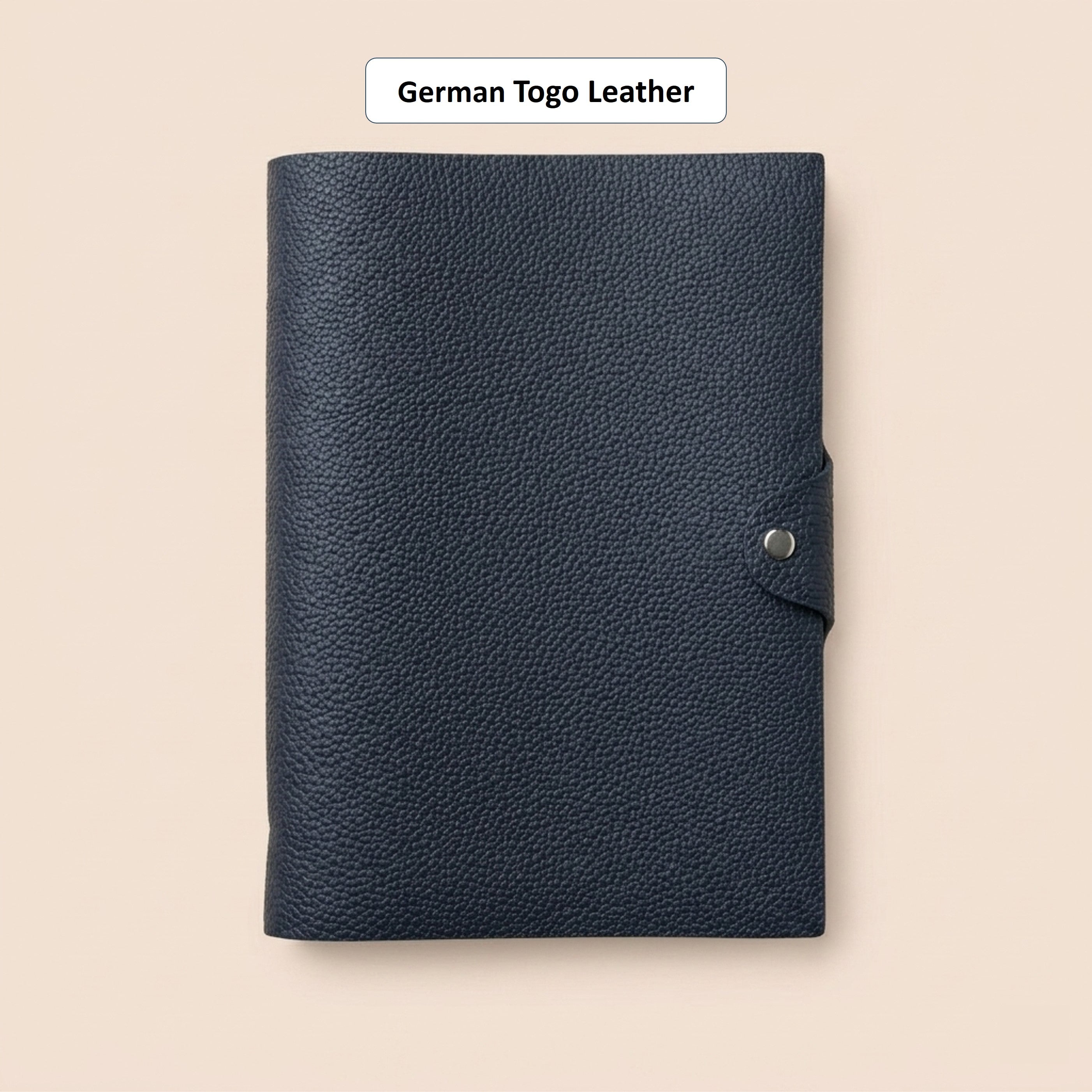 A5 Journal in  German Togo Leather