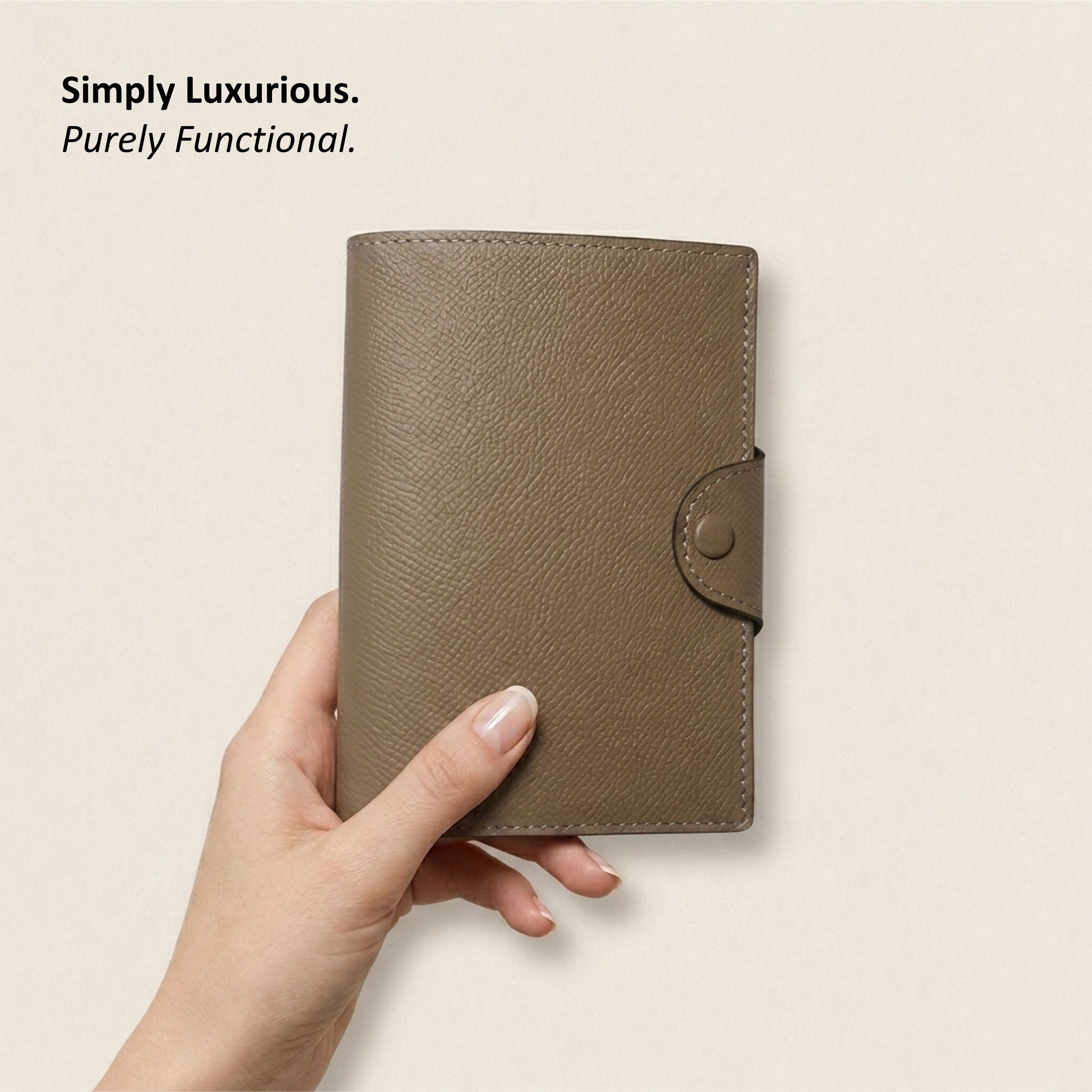 German Noblessa Leather Passport Cover