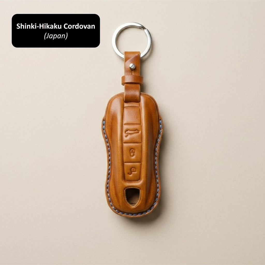 Porsche Key Fob Case | Shinki Shell Cordovan
