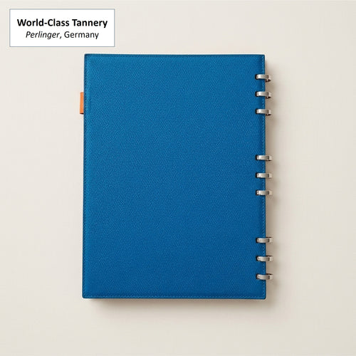 B5 Smart Ring Binder in German Noblessa Leather
