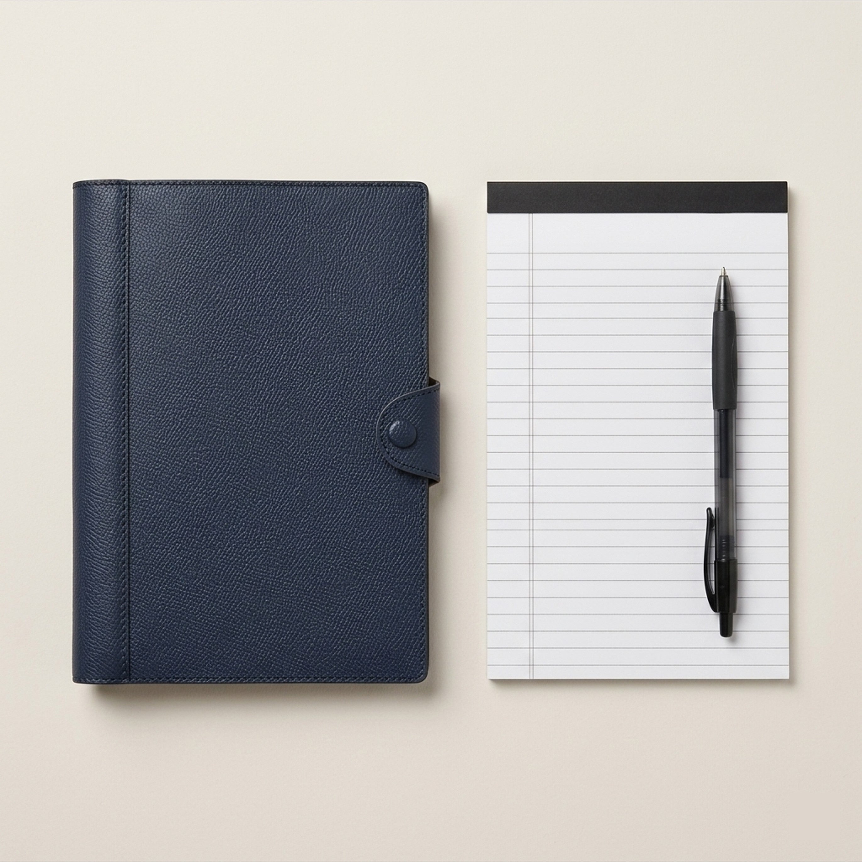Junior Legal Pad Portfolio in German Noblessa Leather