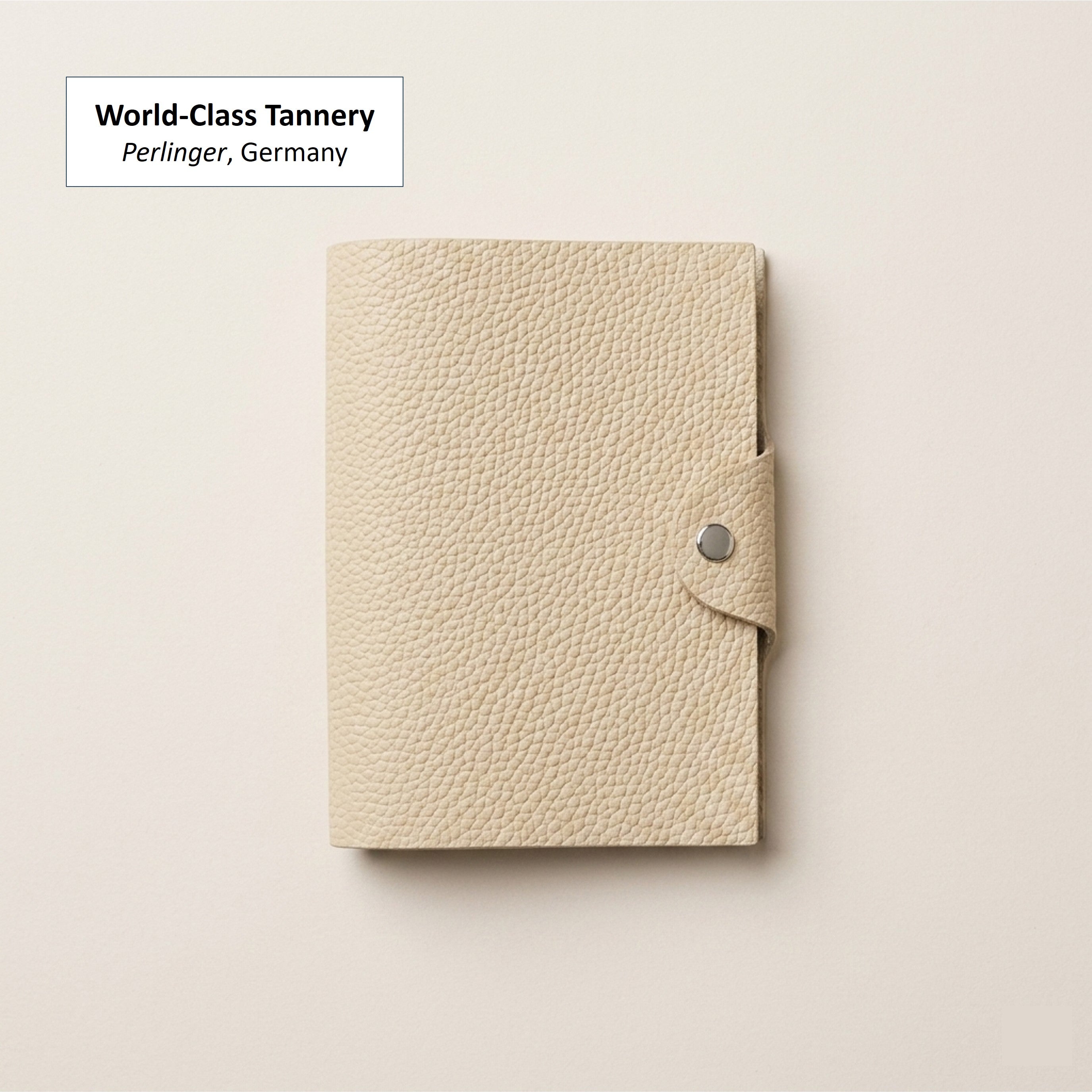 A7 Journal in  German Togo Leather
