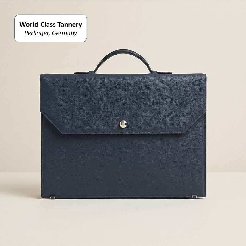 The Origin: Bespoke Noblessa Leather Briefcase