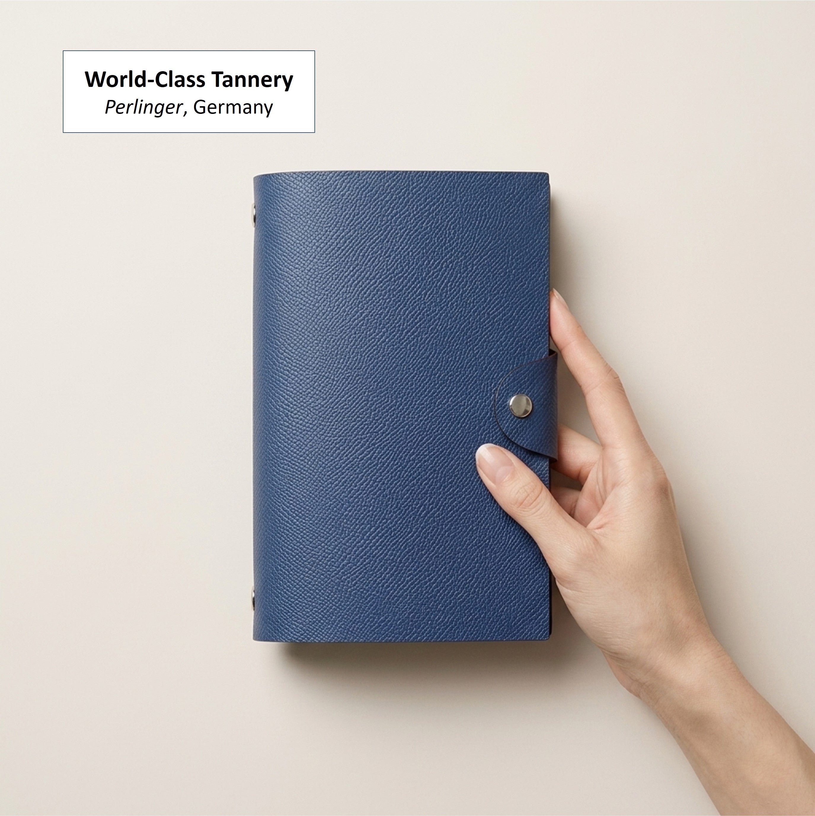 A6 Journal in German Noblessa Leather