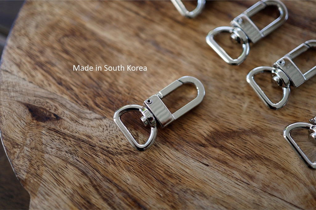 Swivel Clasps (Nickel, 1.73” X 0.87”)