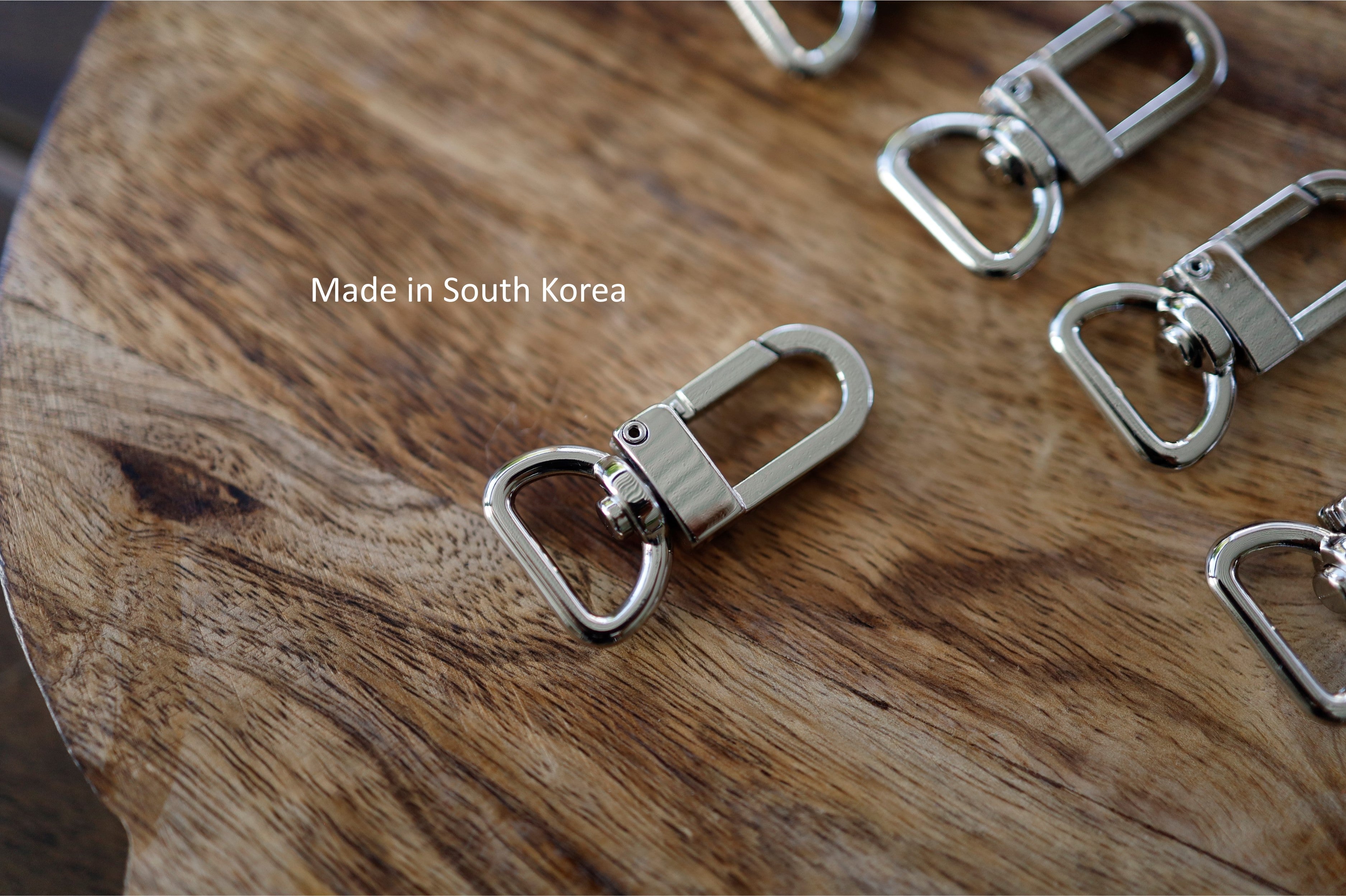 Swivel Clasps (Nickel, 1.73” X 0.87”)