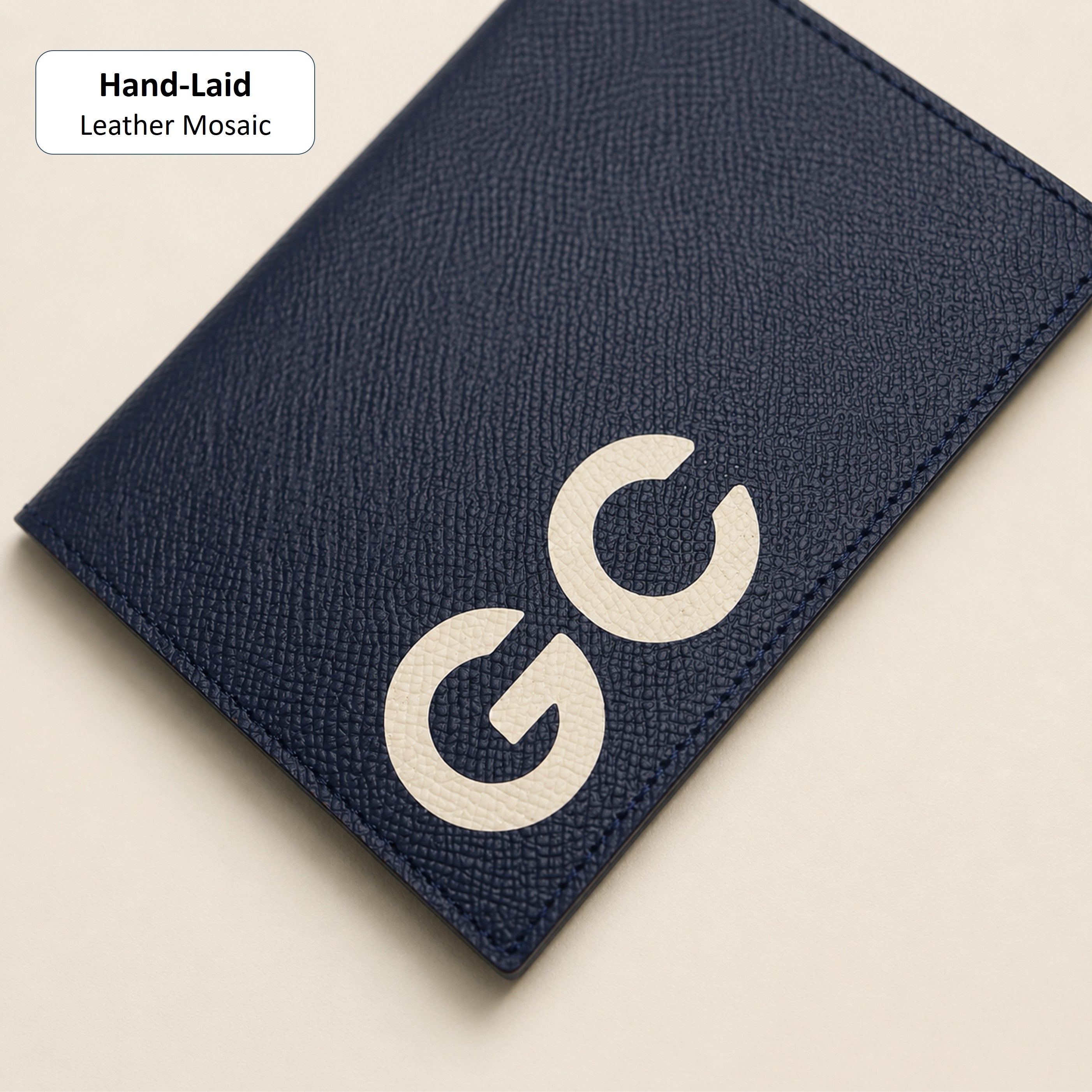 German Noblessa Leather Passport Cover (Mosaic Edition)