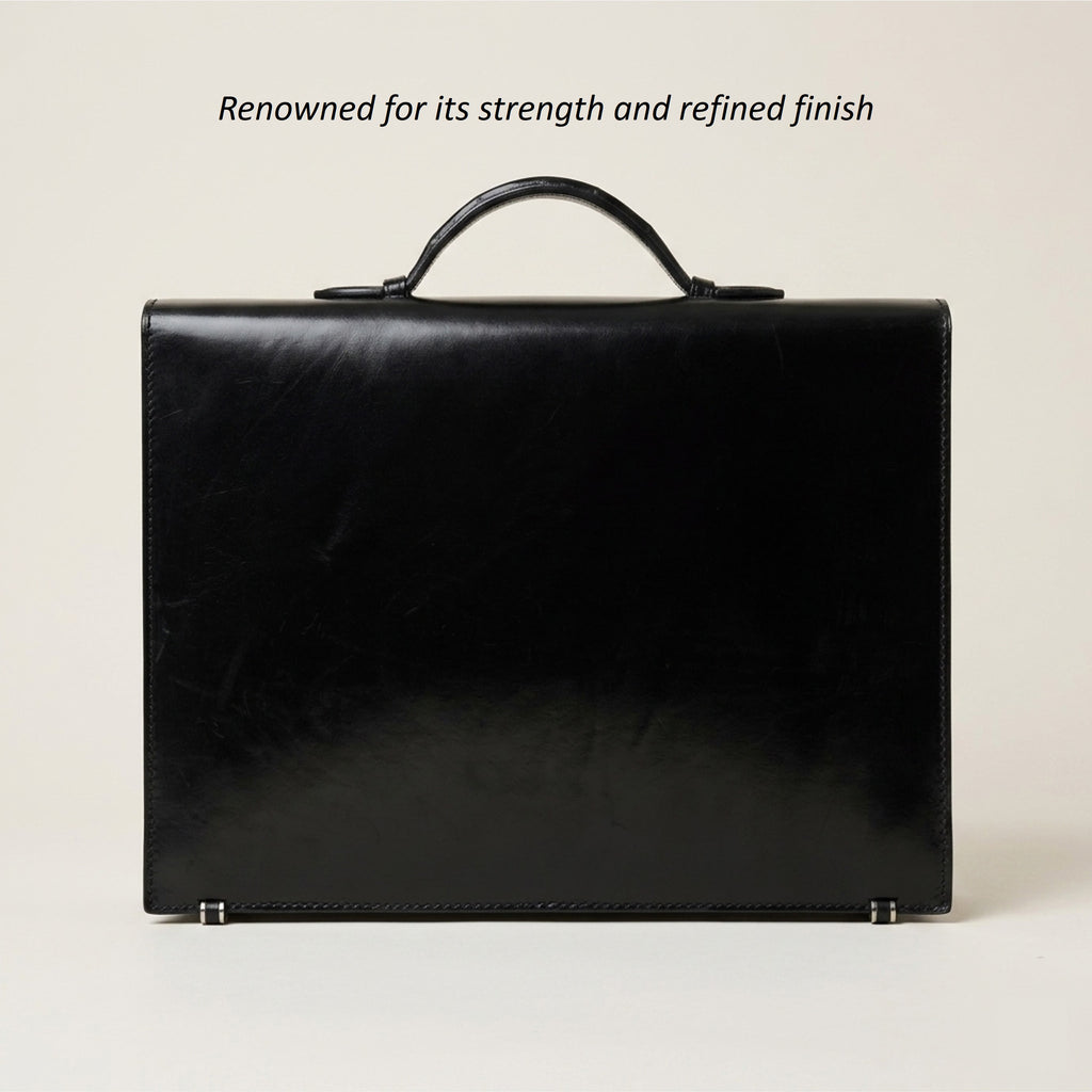 The Legacy: Bespoke Bridle Leather Briefcase