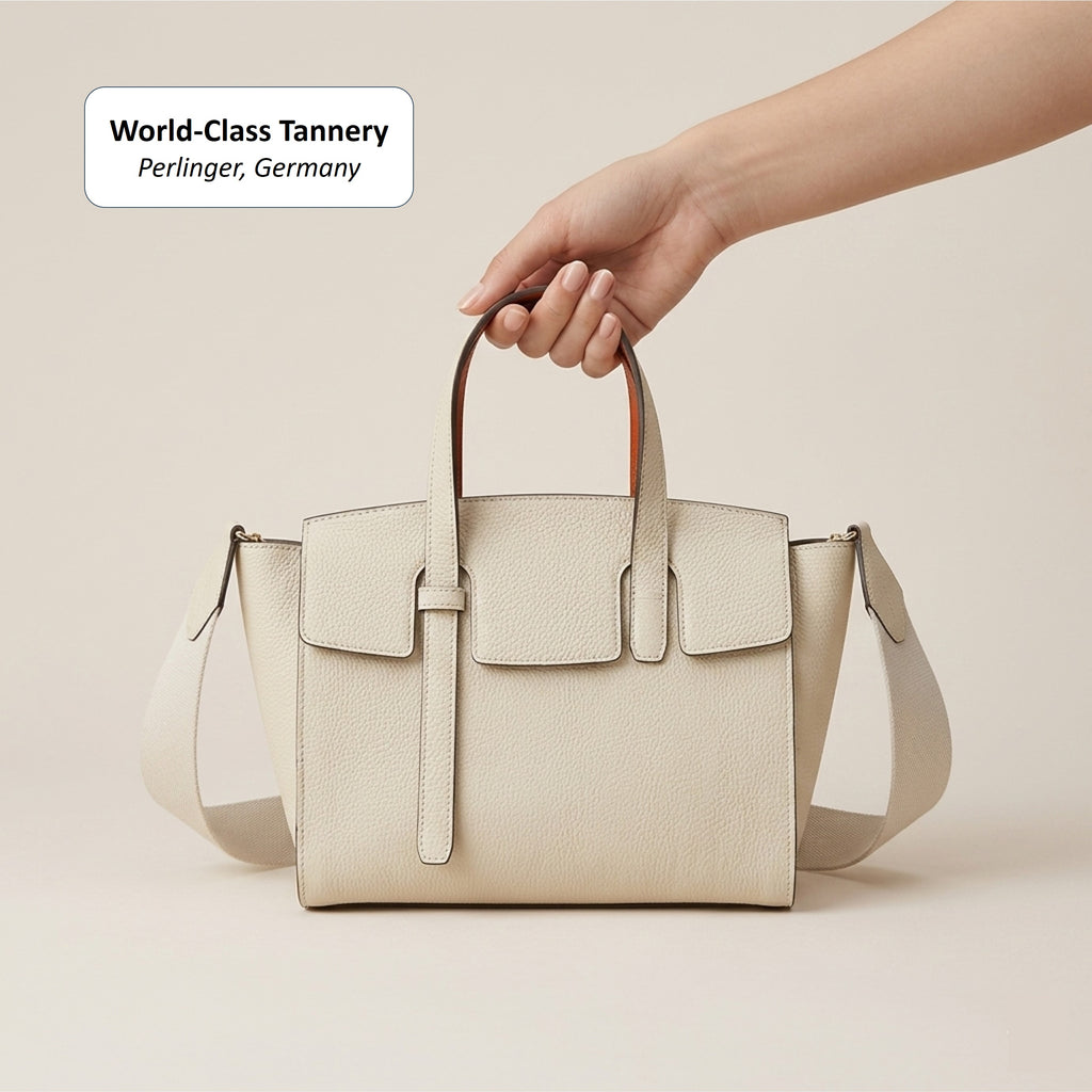Fog Bag 25 | German Togo Leather Tote