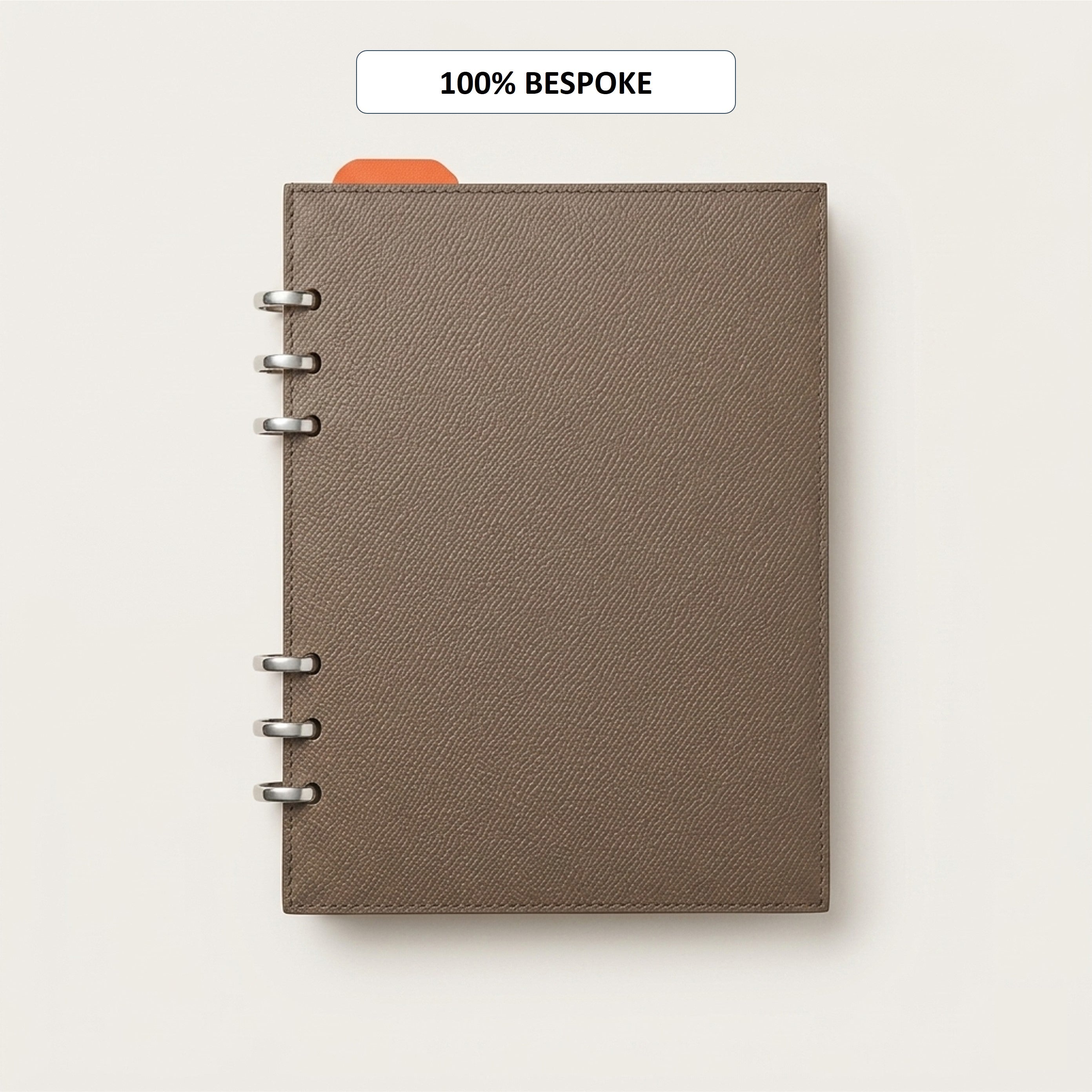 A5 Smart Ring Binder in German Noblessa Leather
