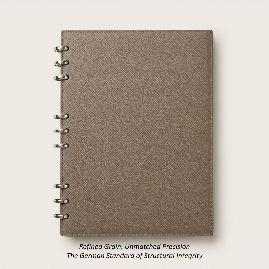 B5 Smart Ring Binder in German Noblessa Leather