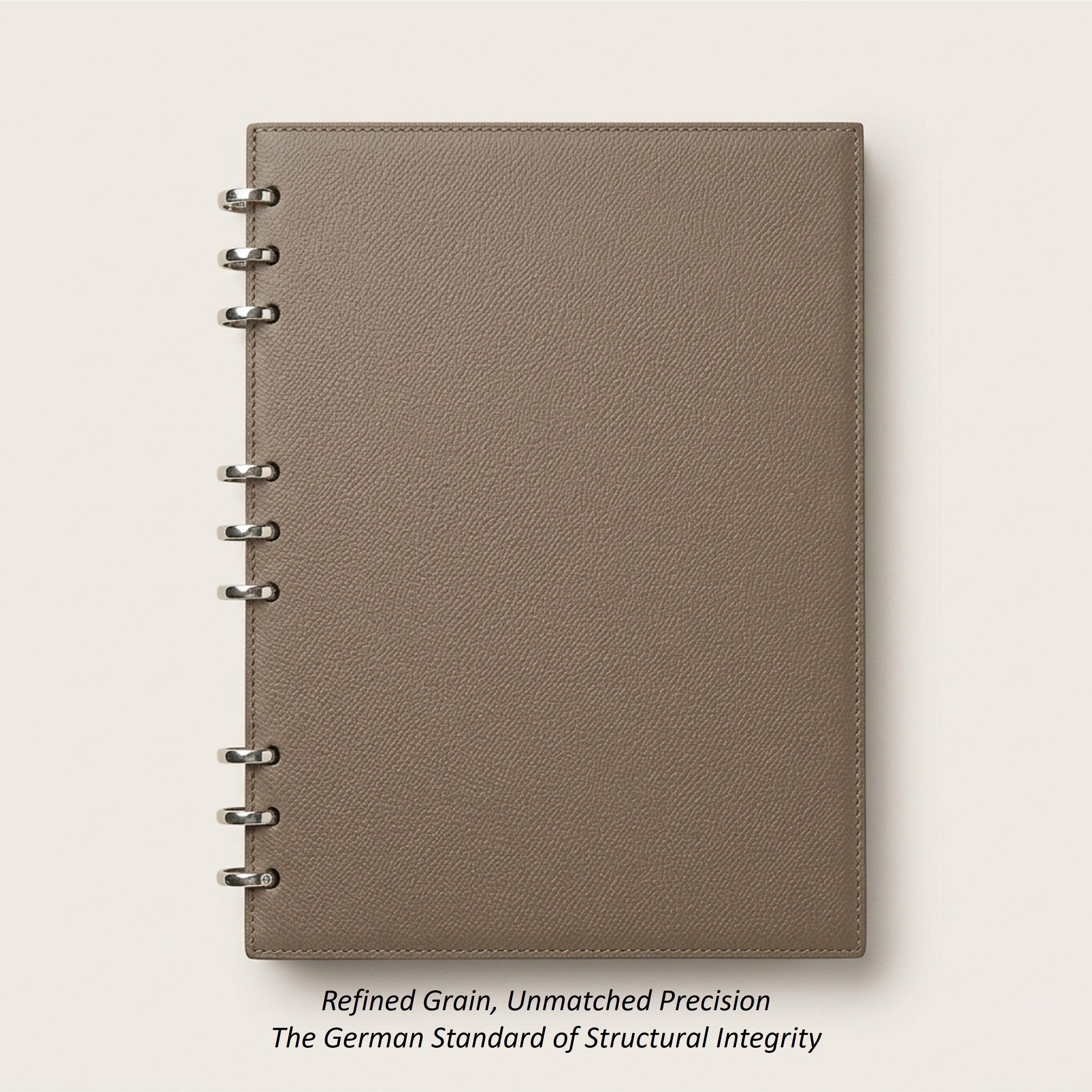 B5 Smart Ring Binder in German Noblessa Leather