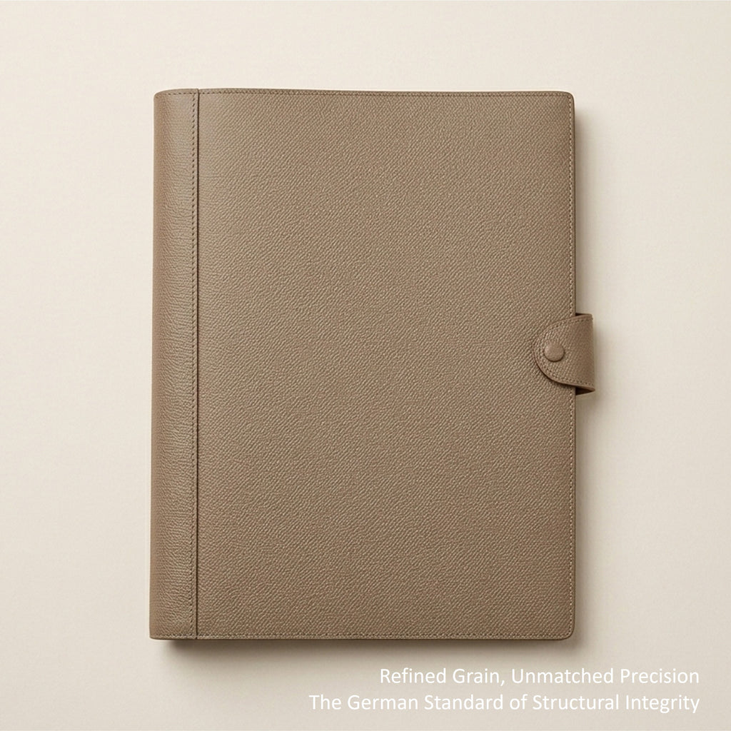 Letter Size Legal Pad Portfolio in German Noblessa Leather