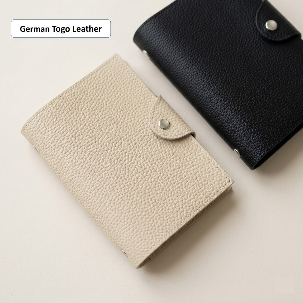 A7 Journal in  German Togo Leather