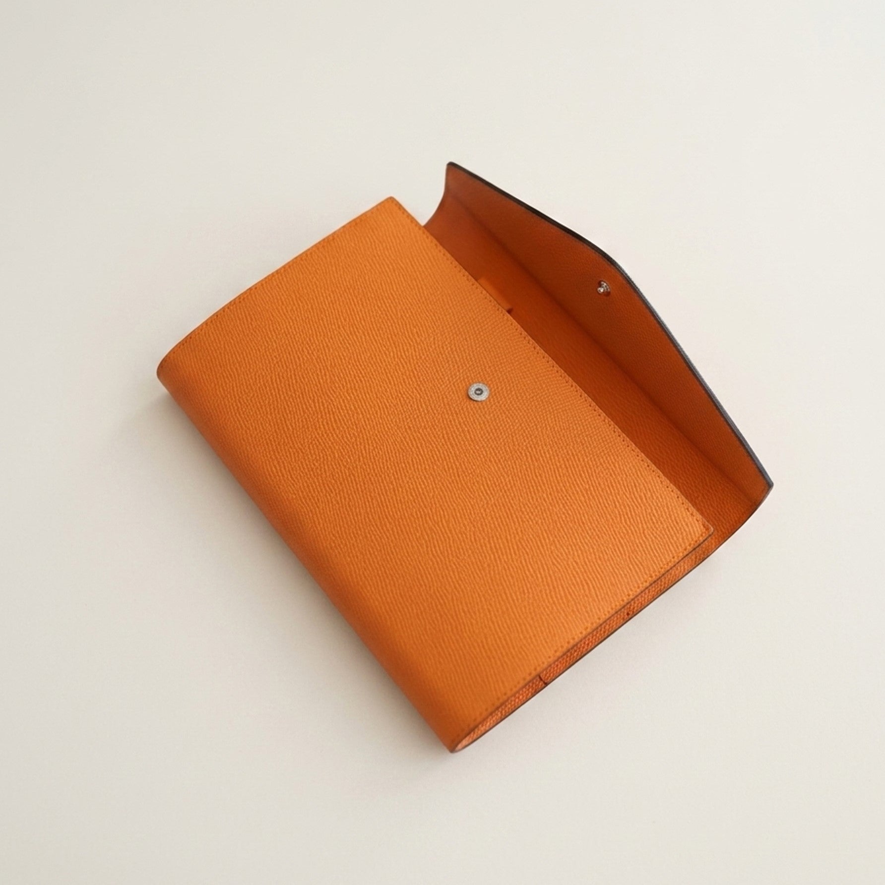 Custom Snap Notebook Cover in Noblessa Leather