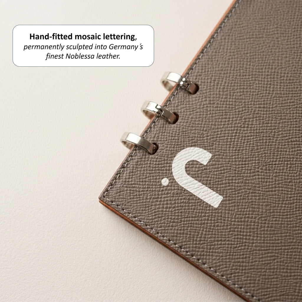 「Signature」Edition Smart Ring Binder in German Noblessa Leather