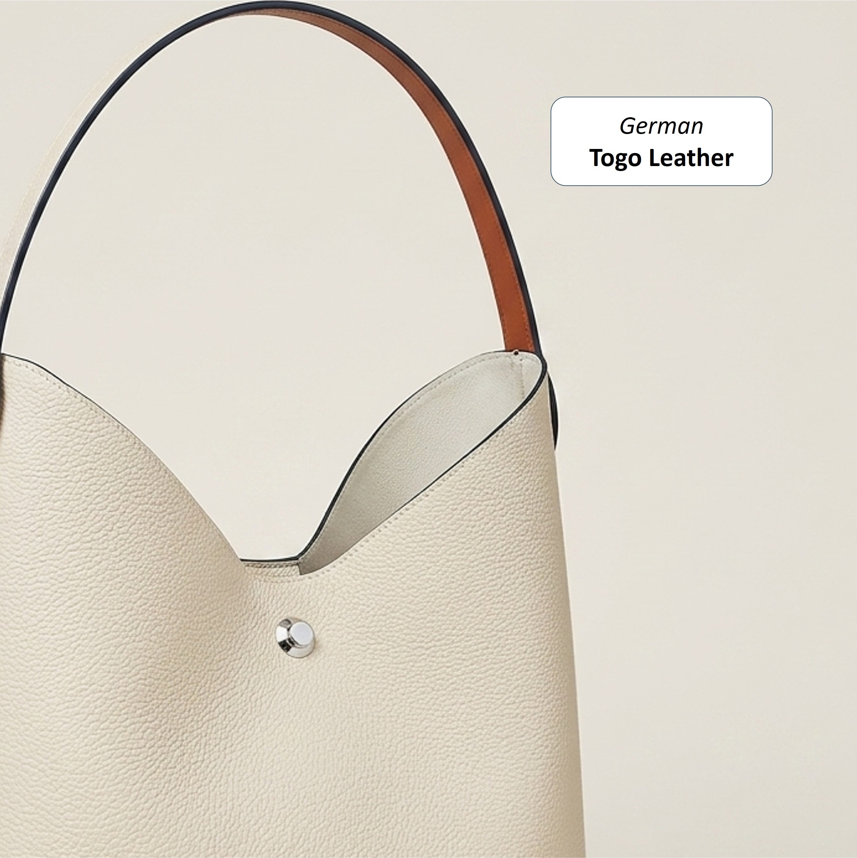 Vela 28 | German Togo Leather Tote