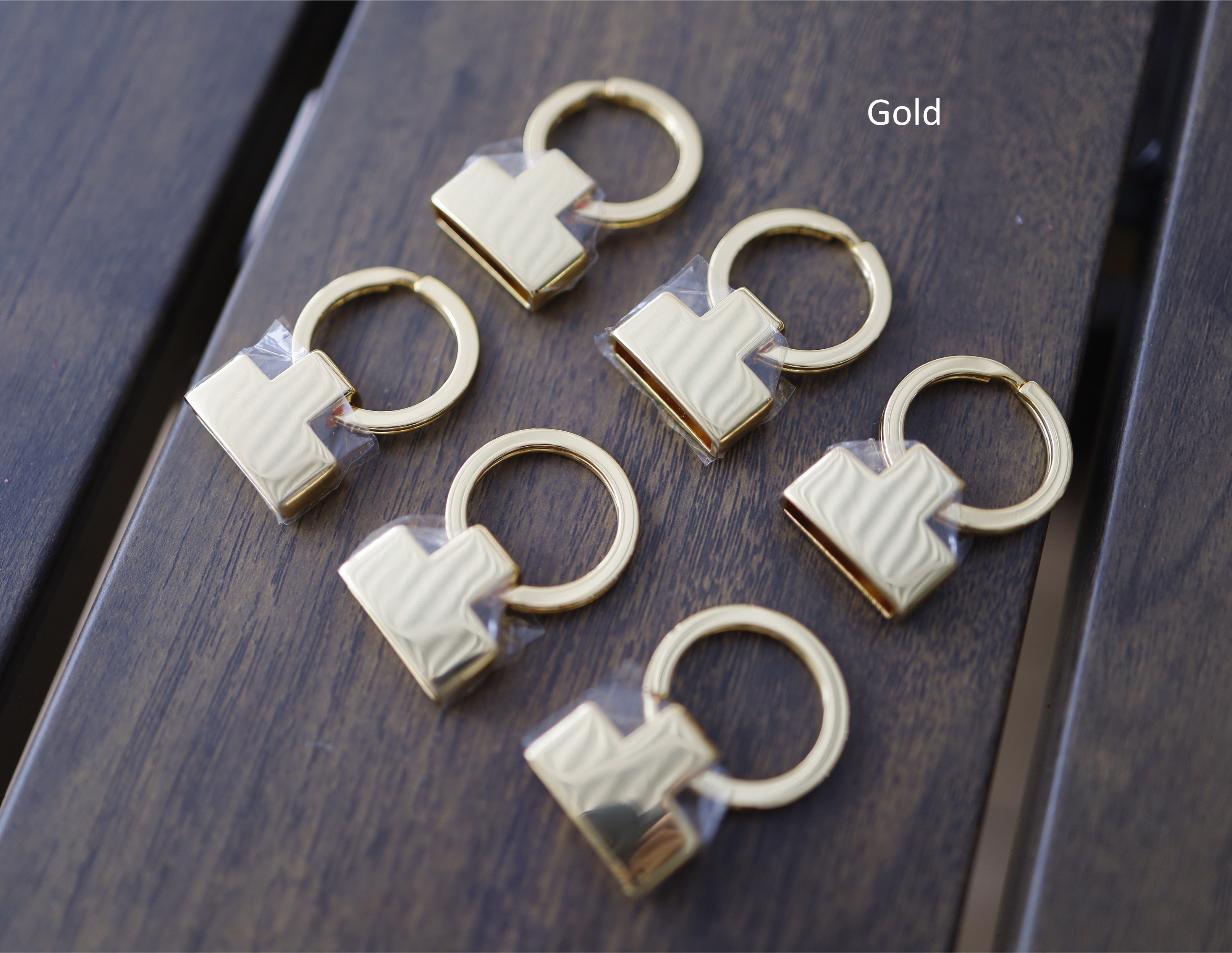 Key Fob Hardware (Gold/Silver)