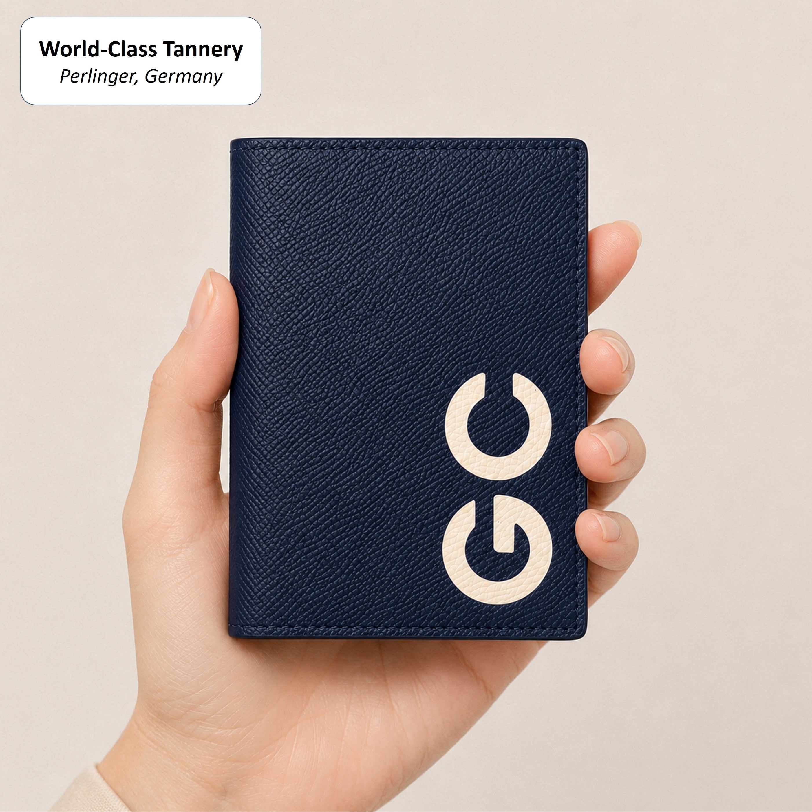 German Noblessa Leather Passport Cover (Mosaic Edition)
