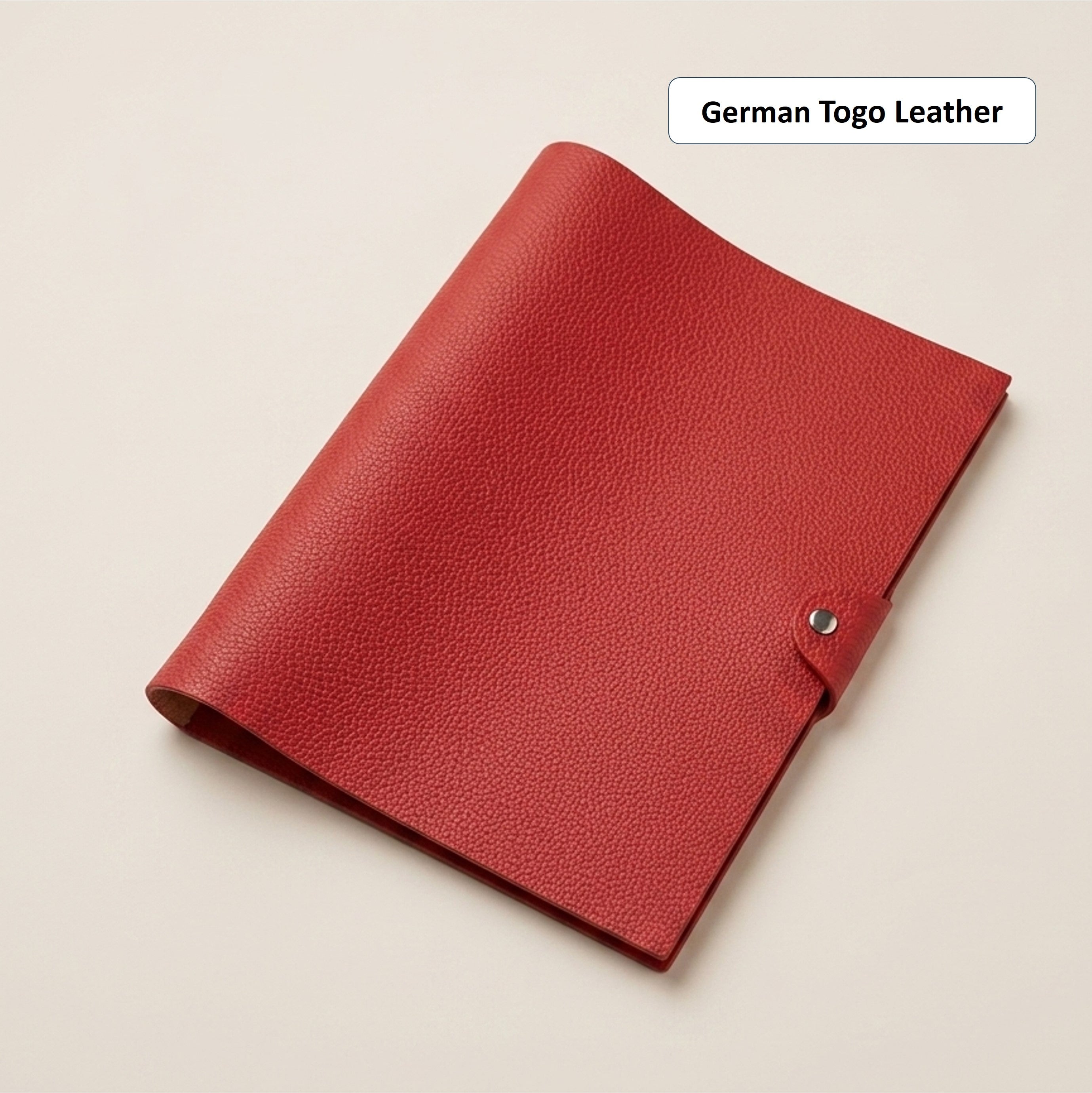 B5 Journal in  German Togo Leather