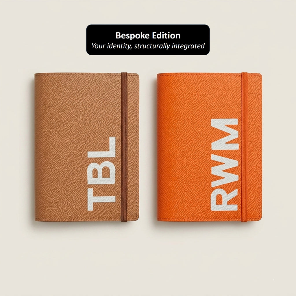 Custom Notebook Cover「SIGNATURE Edition」in Noblessa Leather