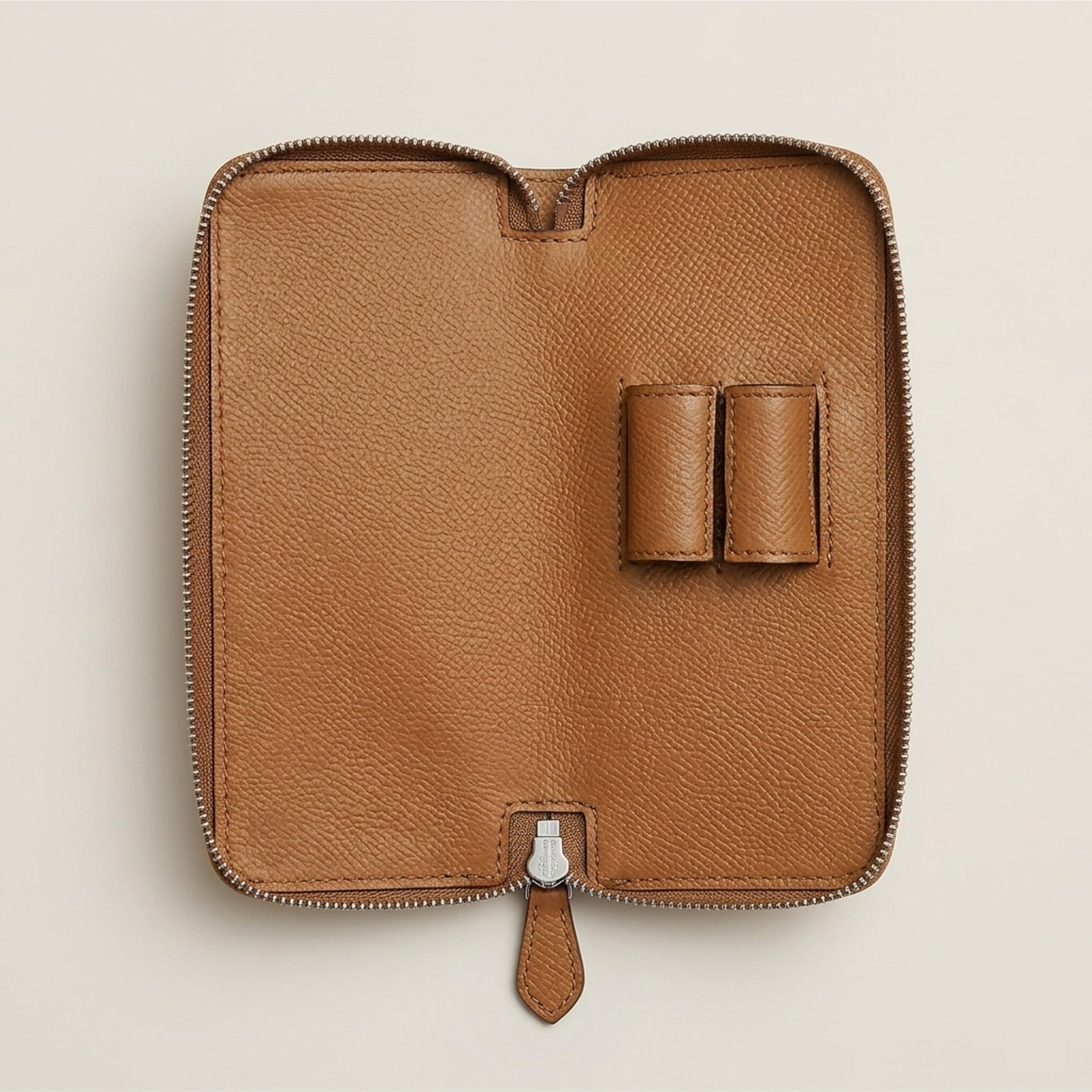 Perlinger Noblessa Leather Double Pen Case