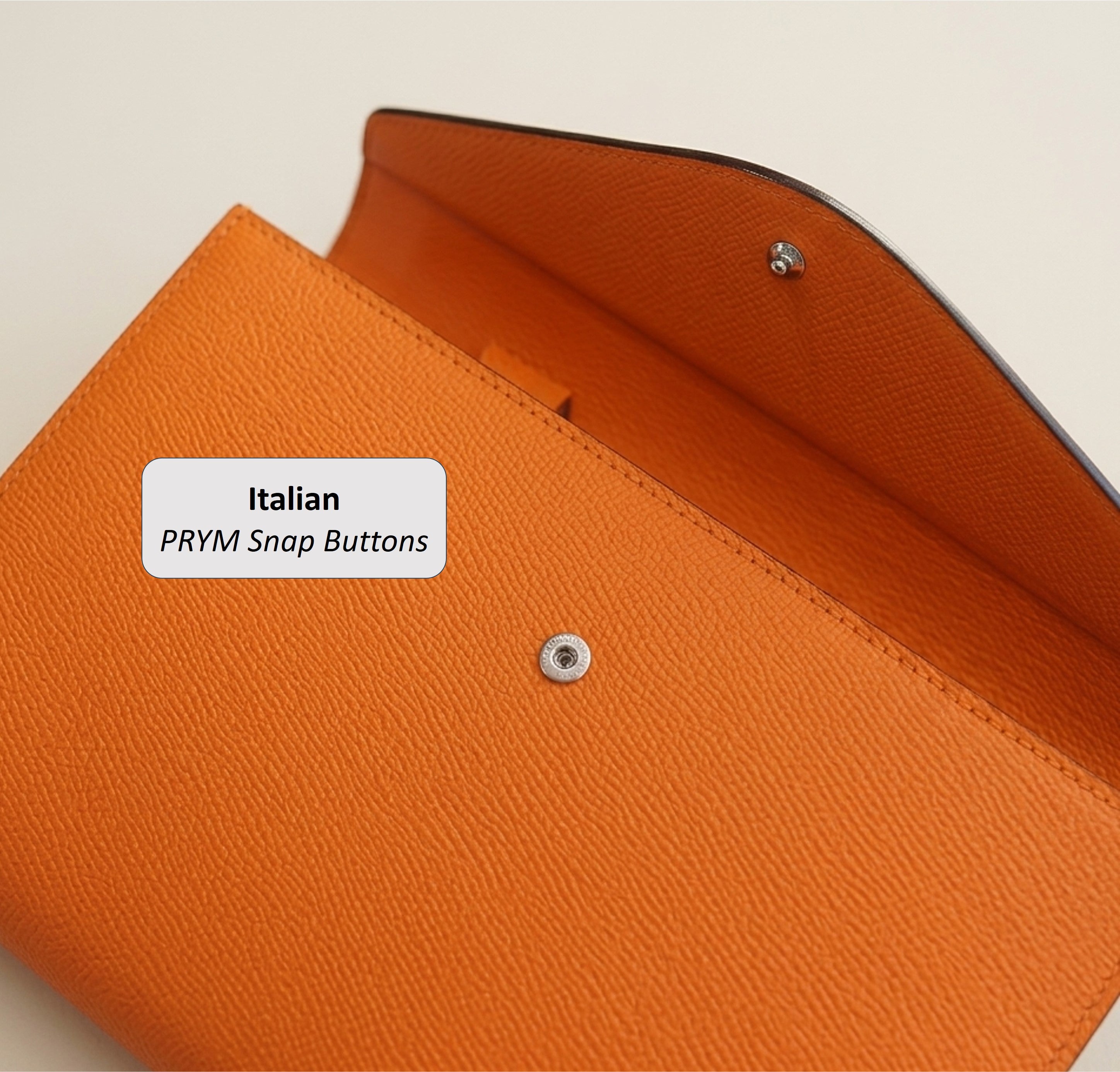Custom Snap Notebook Cover in Noblessa Leather
