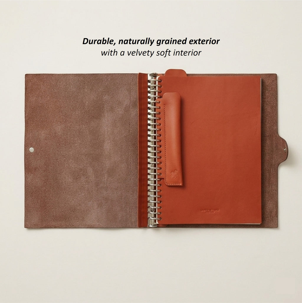 B5 Journal in  German Togo Leather
