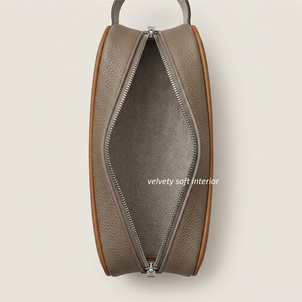 Perlinger Togo Leather Minimalist Pencil Case