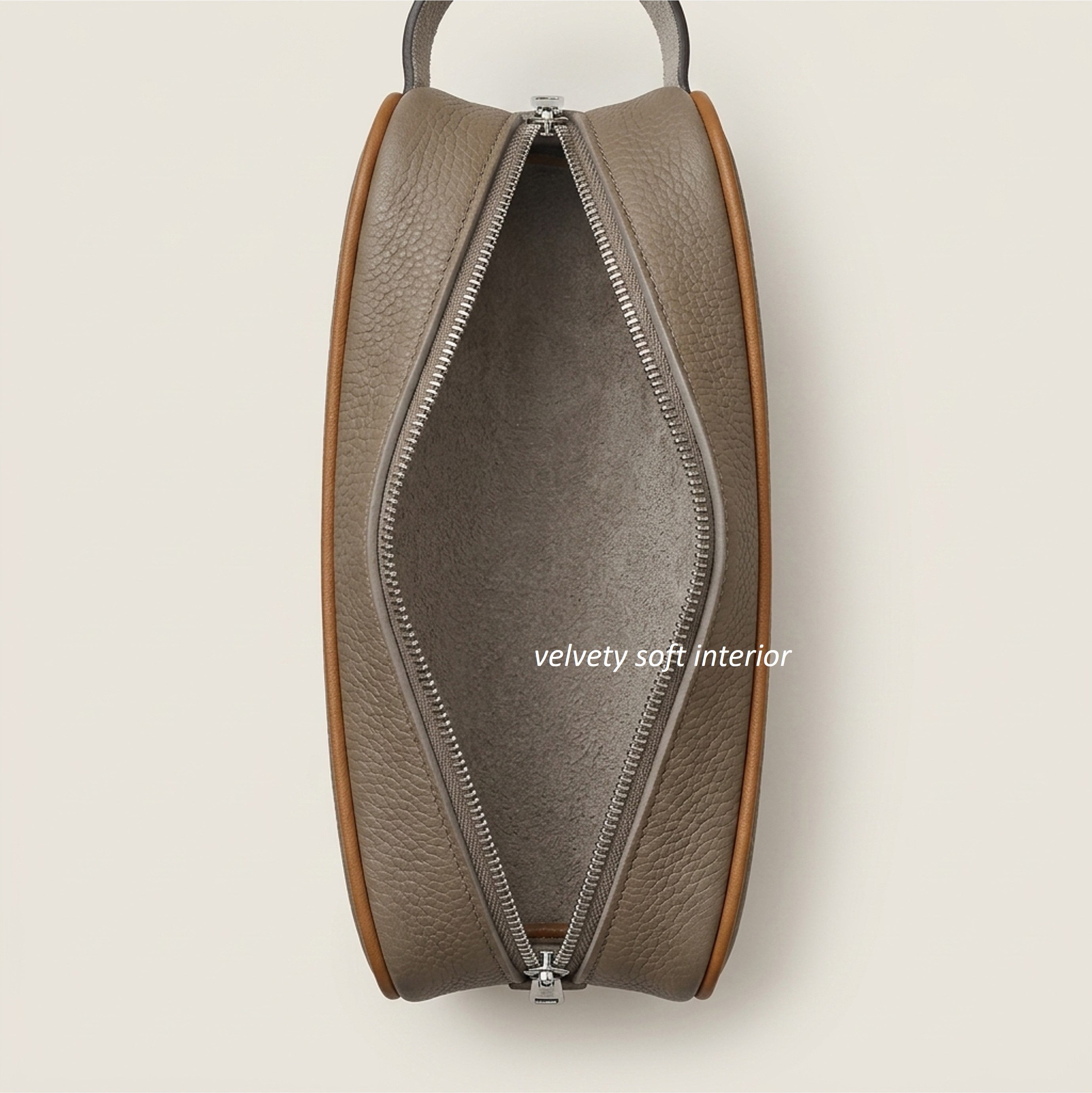 Perlinger Togo Leather Minimalist Pencil Case