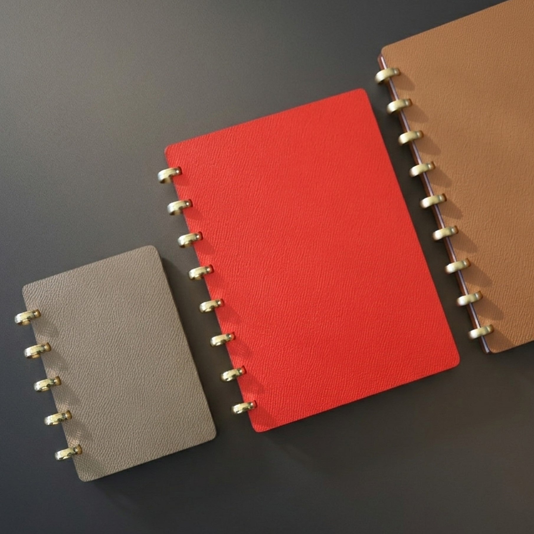 Pocket Discbound Planner in German Noblessa Leather