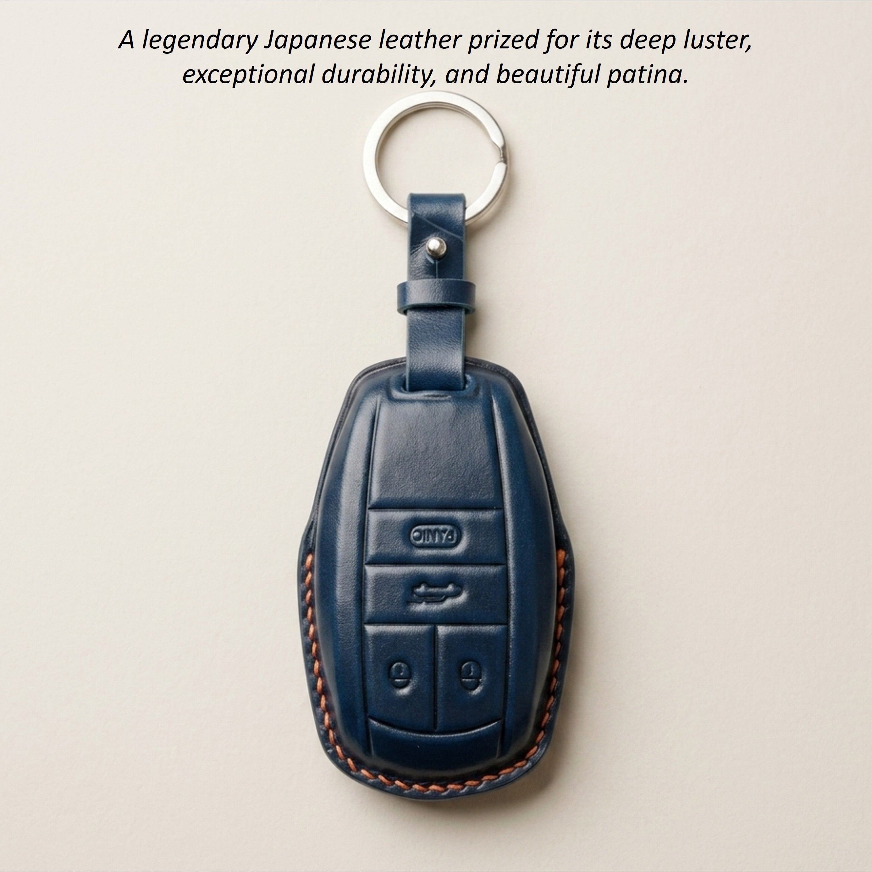 Bentley Key Fob Case | Shinki Shell Cordovan