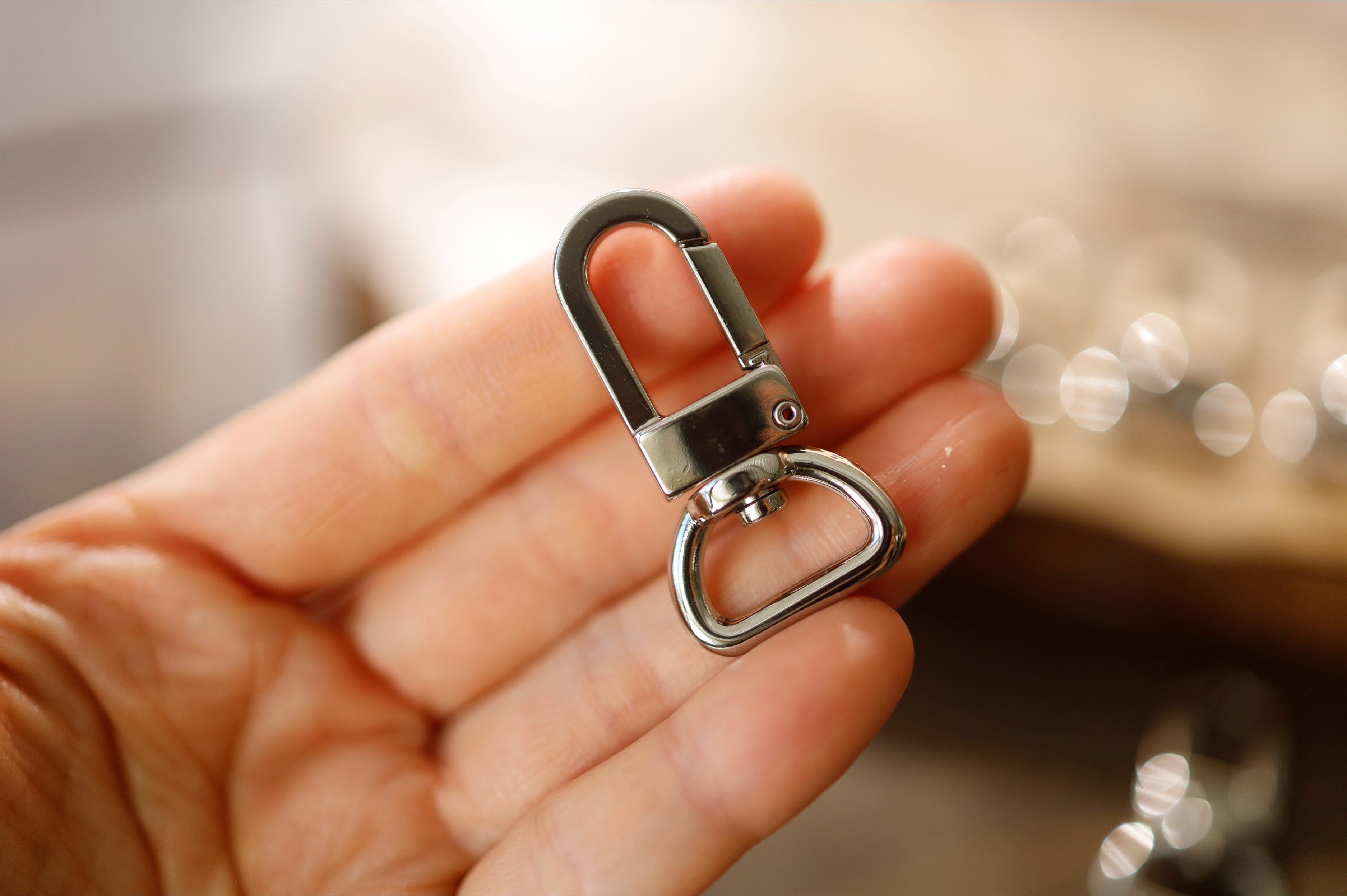 Swivel Clasps (Nickel, 1.73” X 0.87”)