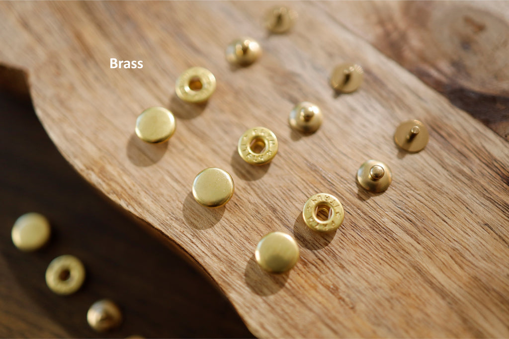 PRYM Snap Buttons (Gold/Silver/Brass)