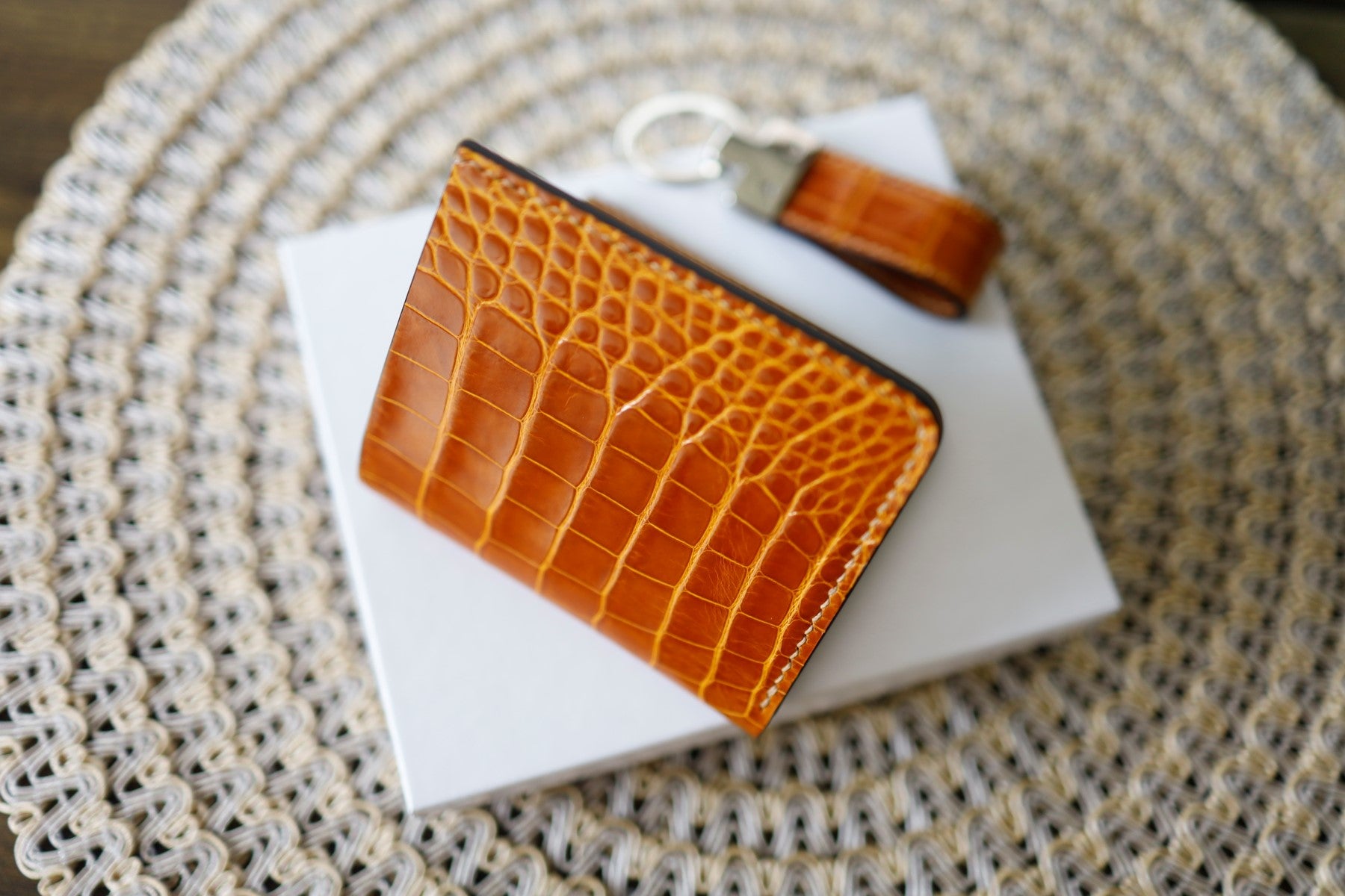 Tyrian Wallet (Crocodile)