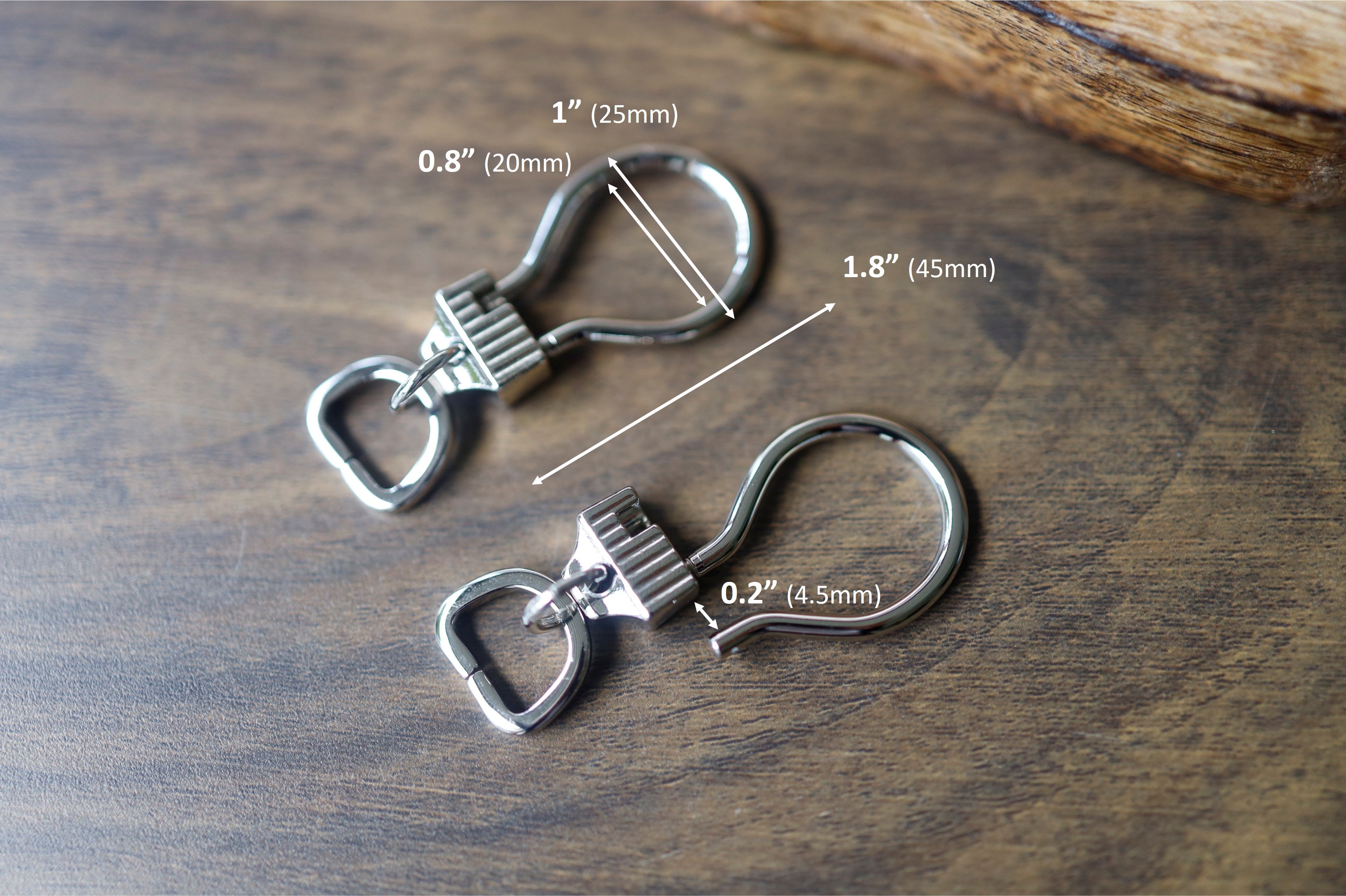 Key Fob Hardware (Nickel)