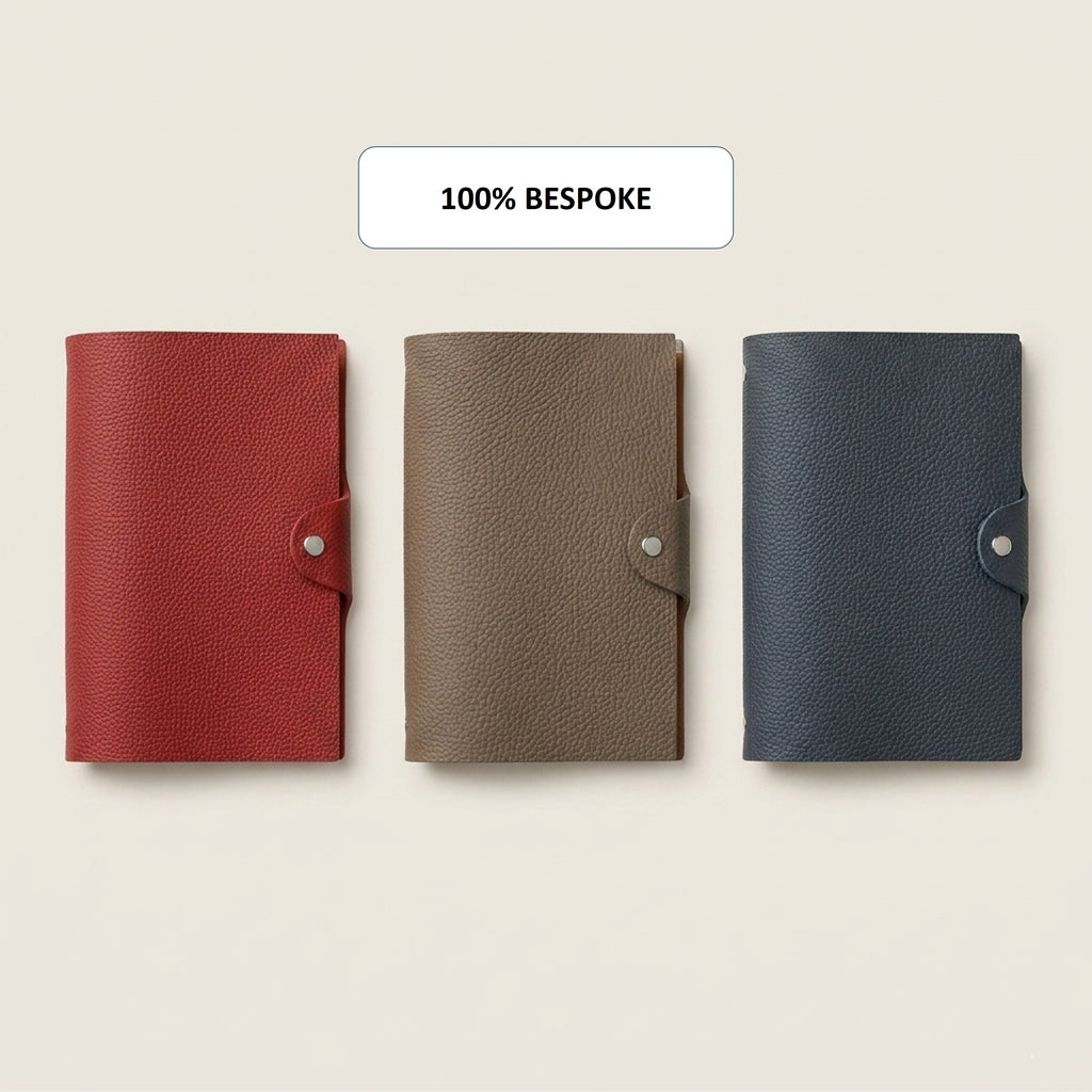 A6 Journal in German Togo Leather